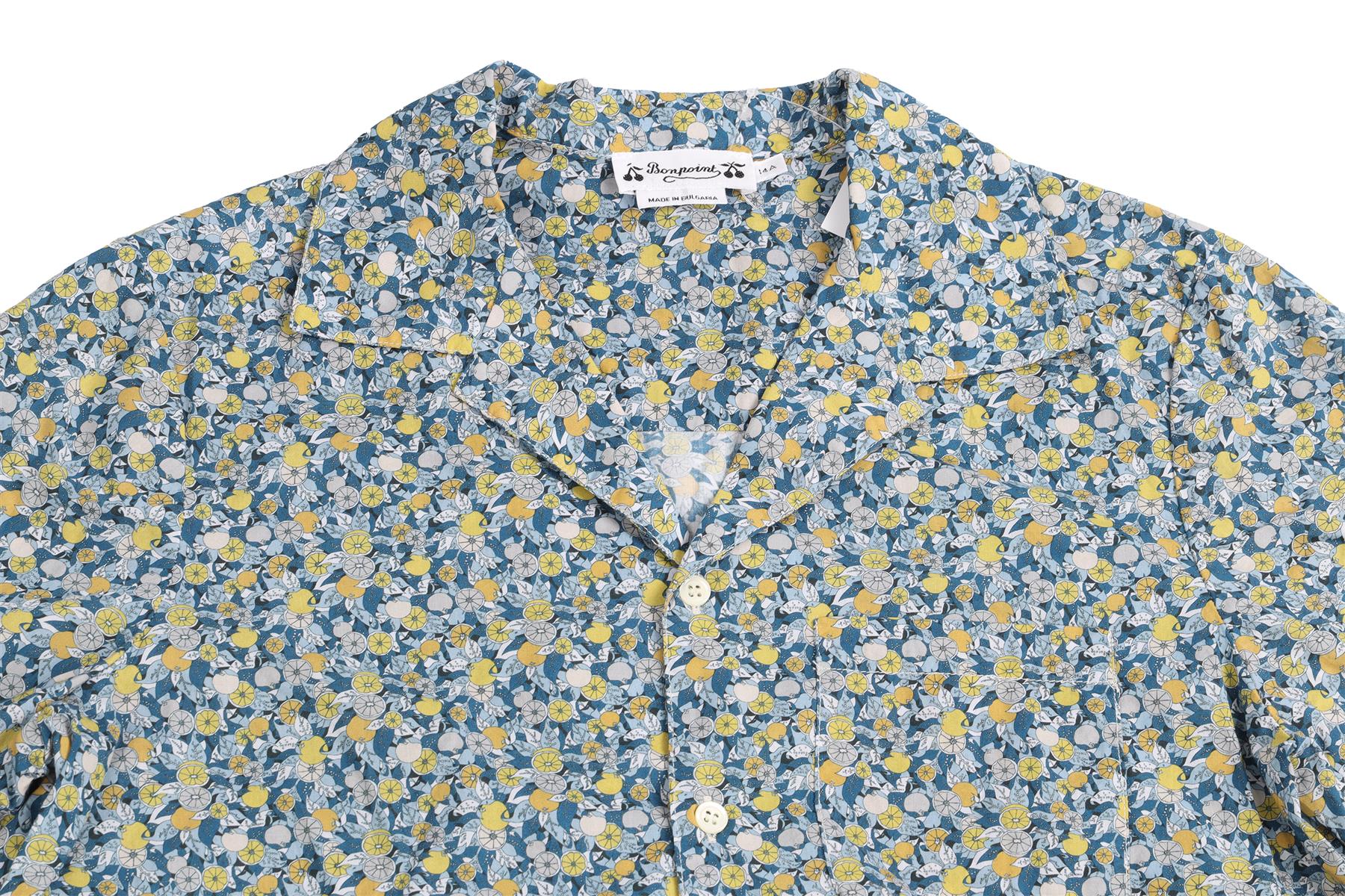 BONPOINT BLUE KIDS BOYS SHIRT 14 YEARS - Image 3