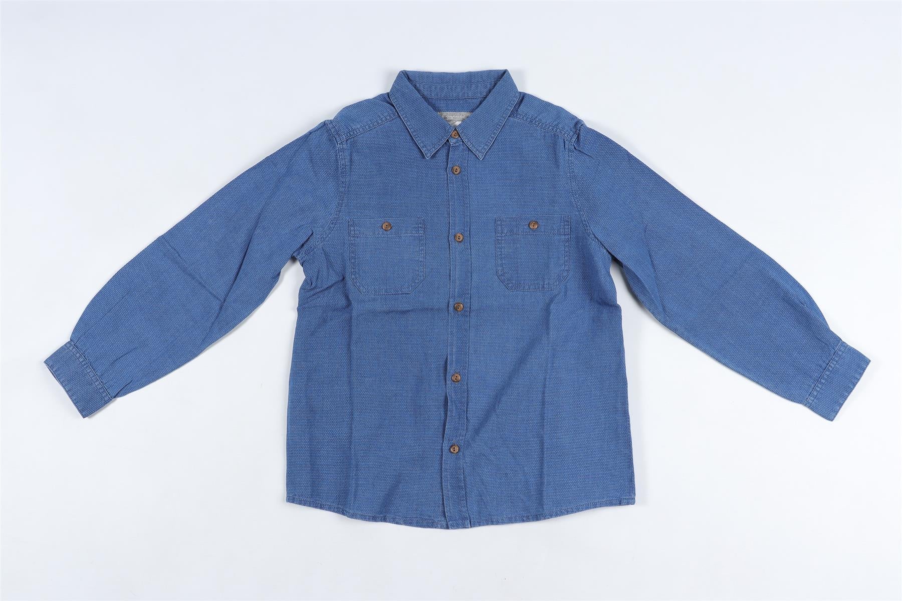 BONPOINT BLUE KIDS BOYS SHIRT 6 YEARS - Image 2