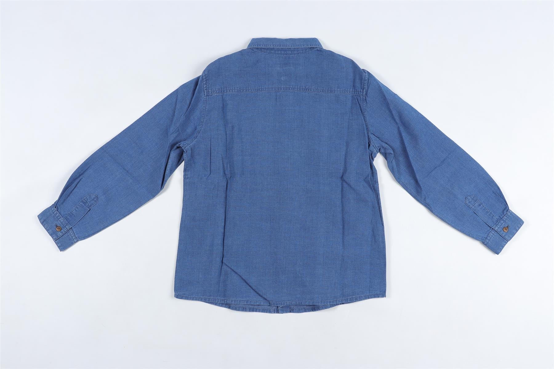 BONPOINT BLUE KIDS BOYS SHIRT 6 YEARS - Image 4