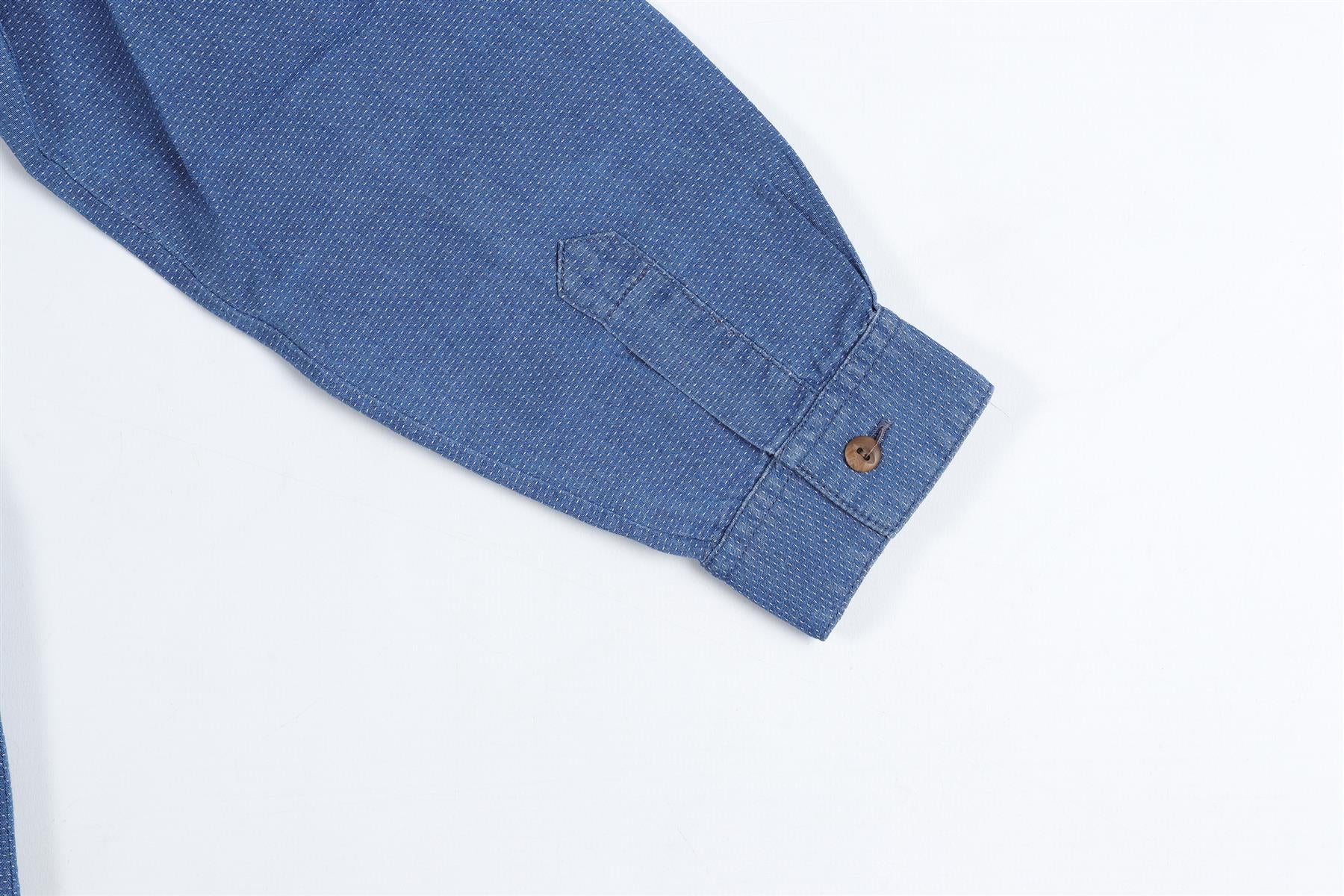 BONPOINT BLUE KIDS BOYS SHIRT 6 YEARS - Image 5
