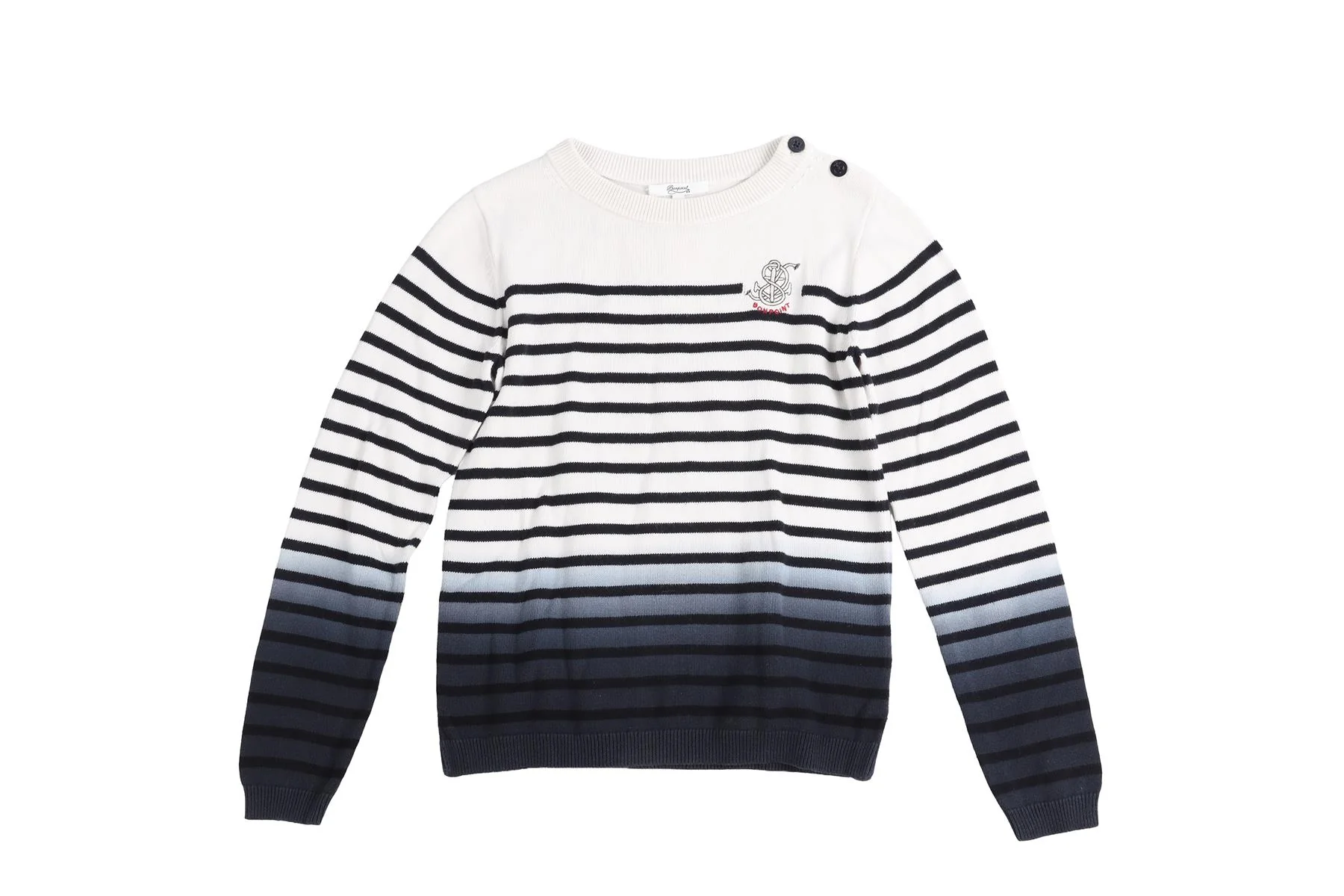 BONPOINT BLUE KIDS BOYS SWEATER 12 YEARS - Image 2