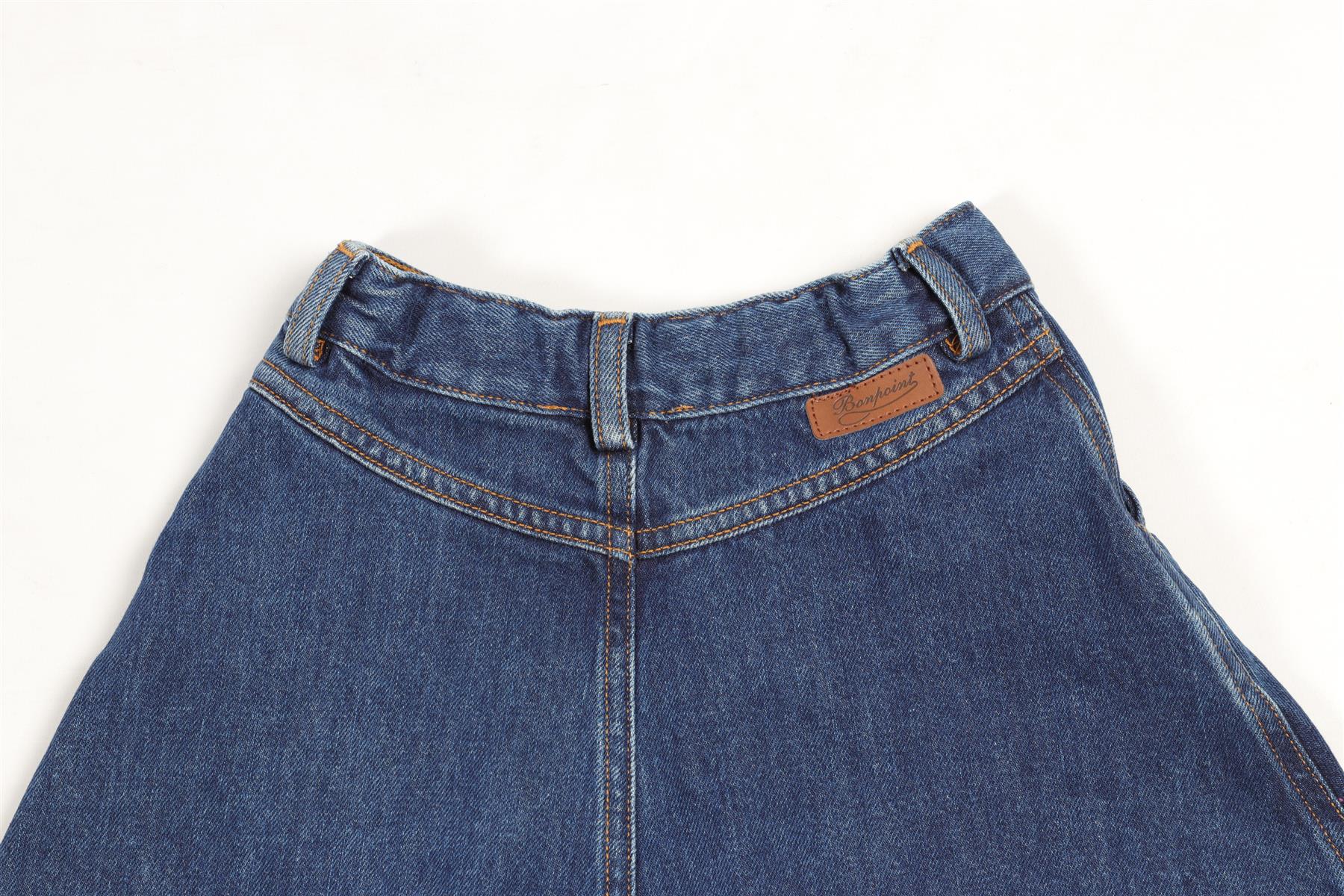 BONPOINT BLUE KIDS GIRLS DENIM SKIRT 6 YEARS - Image 5