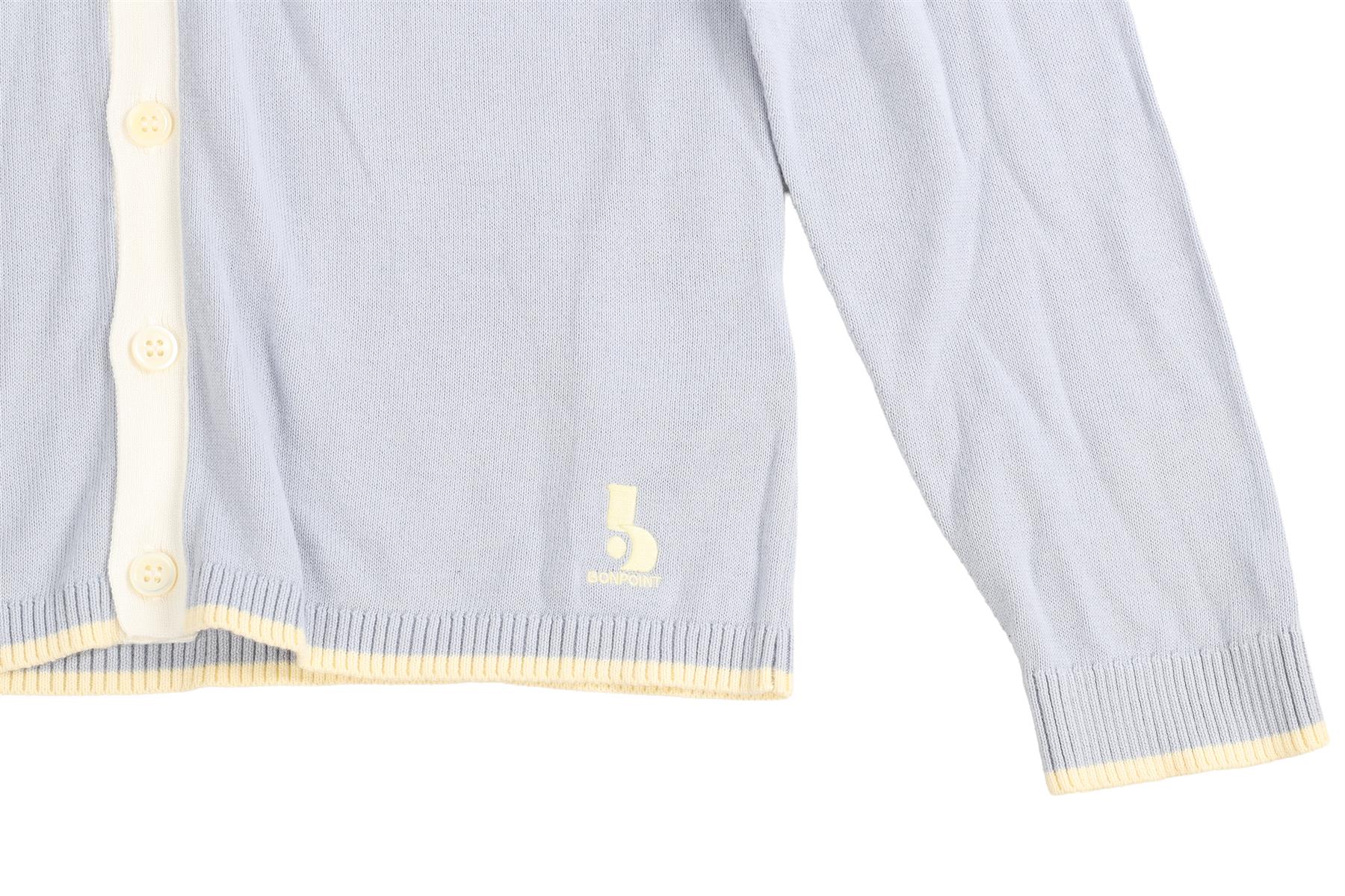 BONPOINT BLUE TEEN BOYS CARDIGAN 14 YEARS - Image 3