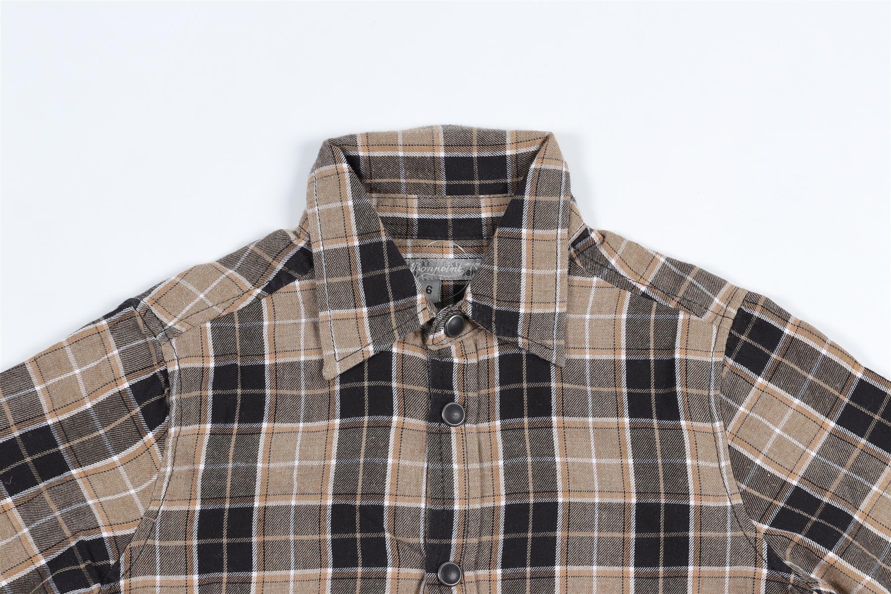 BONPOINT BROWN KIDS BOYS SHIRT 6 YEARS - Image 3