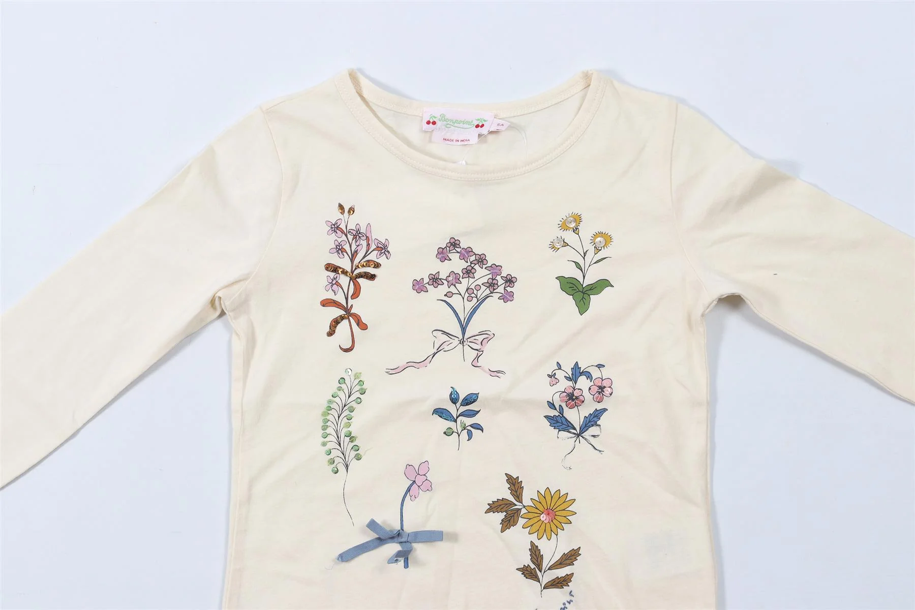 BONPOINT CREAM KIDS GIRLS TOP 6 YEARS - Image 3