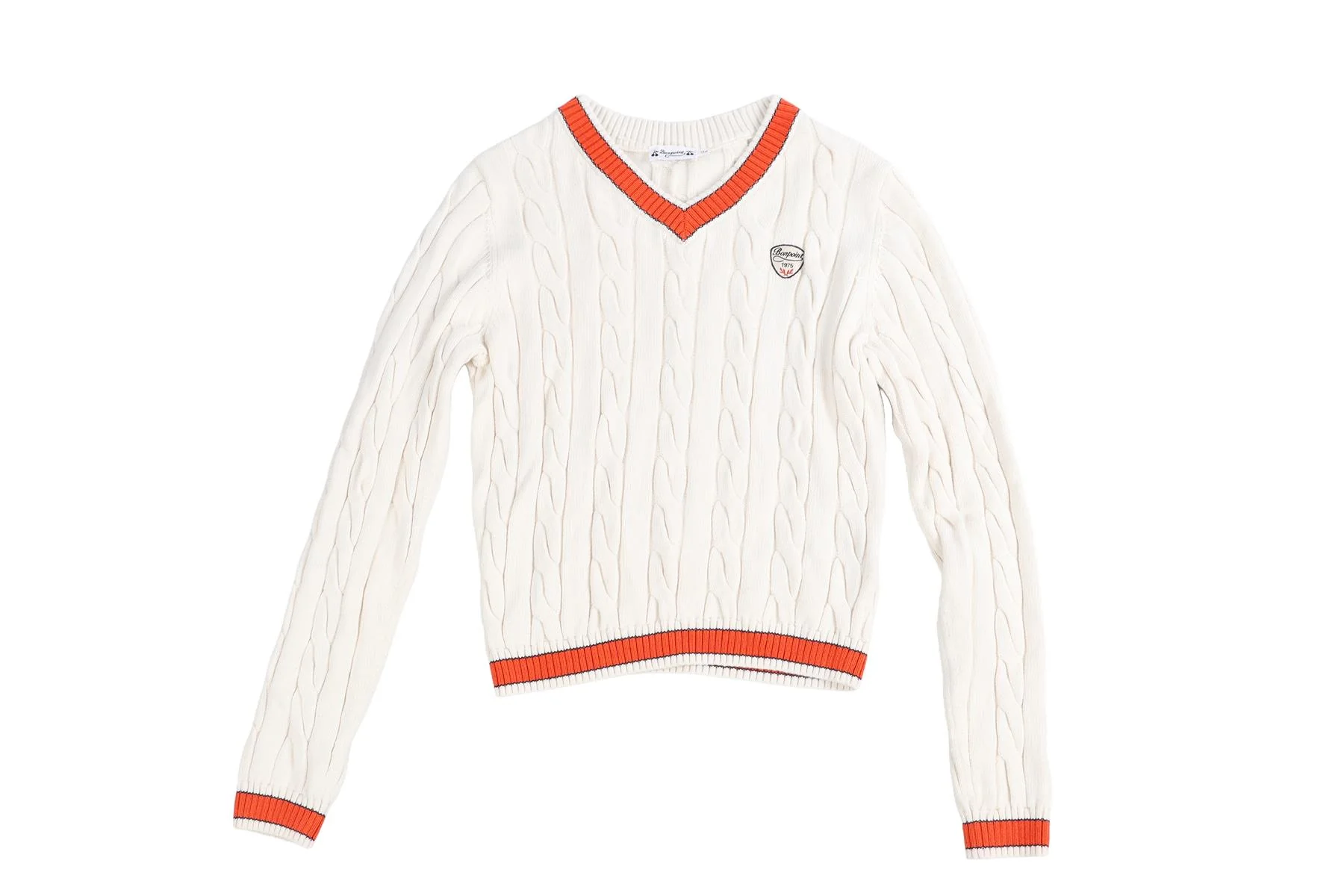 BONPOINT CREAM TEEN BOYS SWEATER 14 YEARS - Image 2