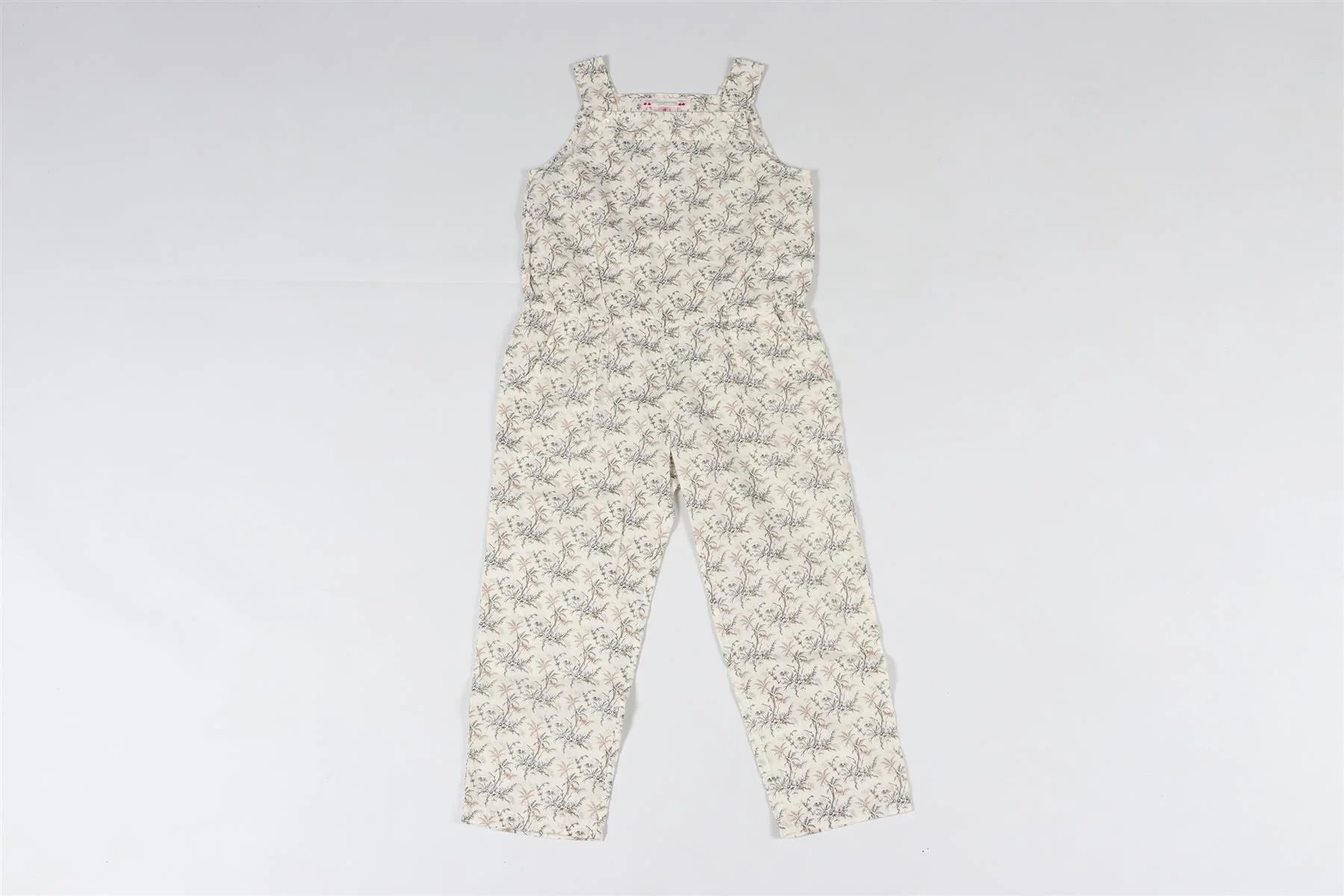 BONPOINT ECRU KIDS GIRLS COTTON JUMPSUIT 4 YEARS - Image 2