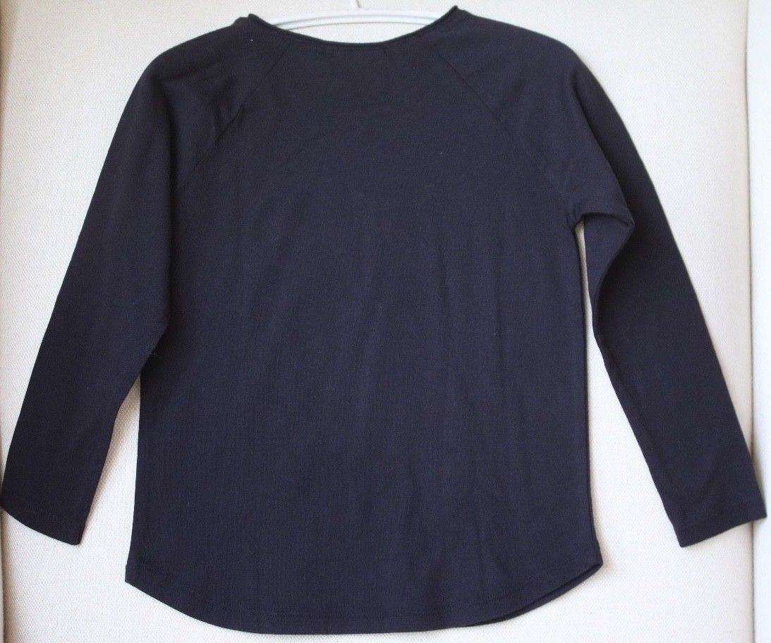 BONPOINT GIRLS BLACK CHERRY PRINT TOP 4 YEARS - Image 2