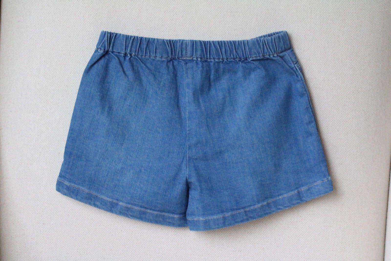 BONPOINT GIRLS DENIM SHORTS 4 YEARS - Image 2