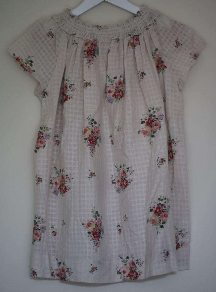 BONPOINT GIRLS FLORAL GOLDIE DRESS 6 YEARS - Image 2