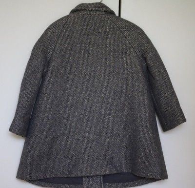 BONPOINT GIRLS GOLD SPARKLY WOOL BLEND PADDED COAT 3 YEARS - Image 3