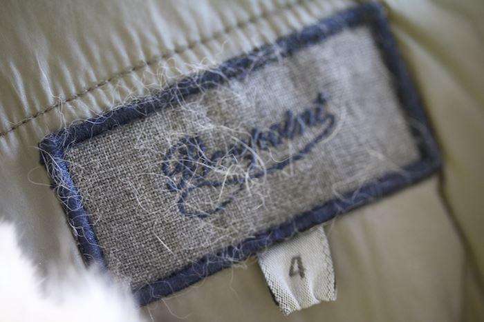 BONPOINT GIRLS GREY FLAKE PARKA JACKET 4 YEARS - Image 3
