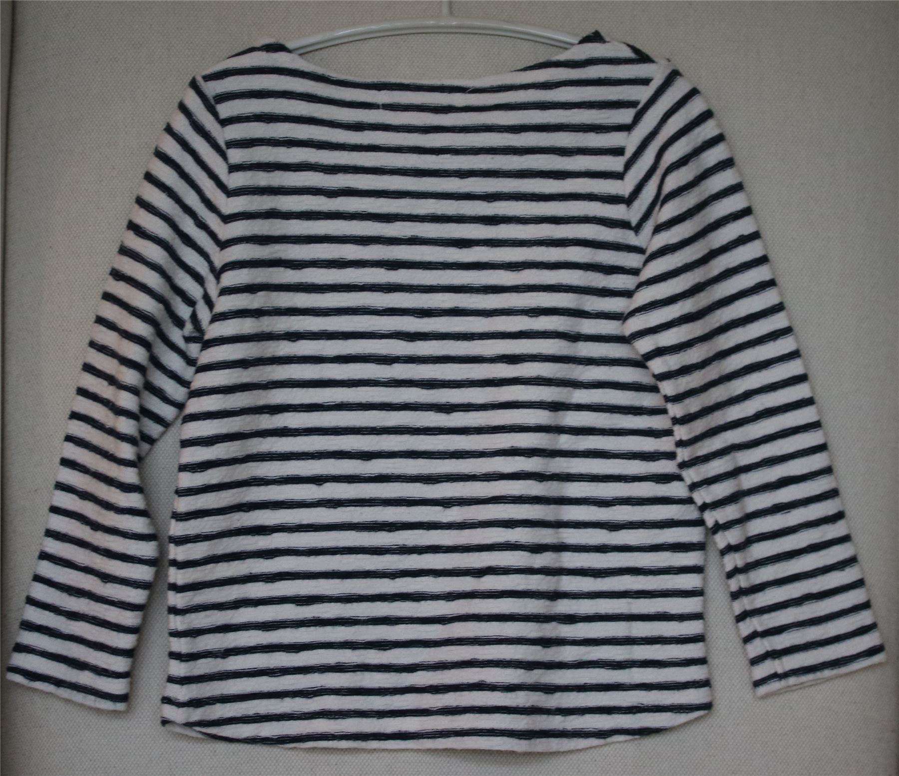 BONPOINT GIRLS MARINIERE MARINE STRIPE TOP 4 YEARS - Image 2