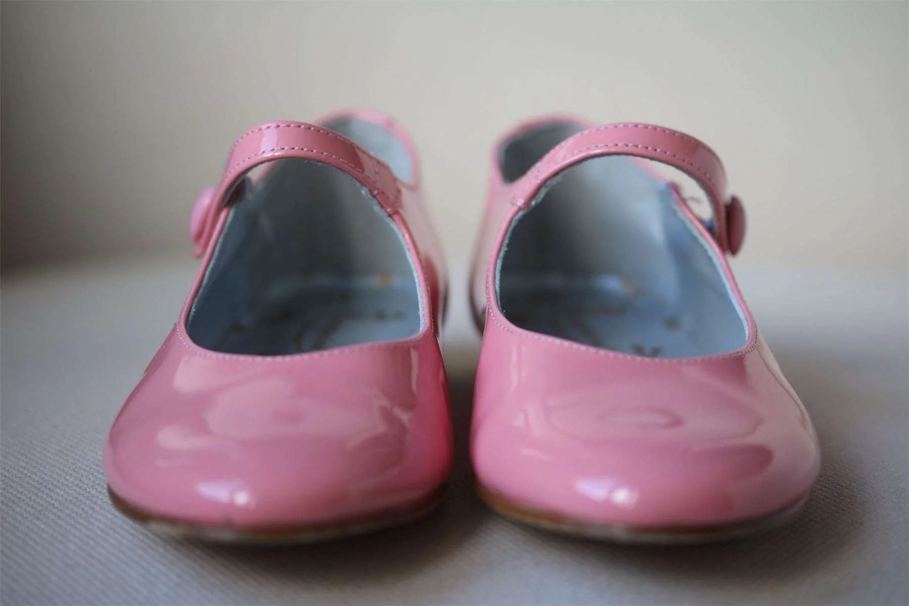 BONPOINT GIRLS PINK ELLA MARY JANE SHOES EU 29 UK 11.5 - Image 2