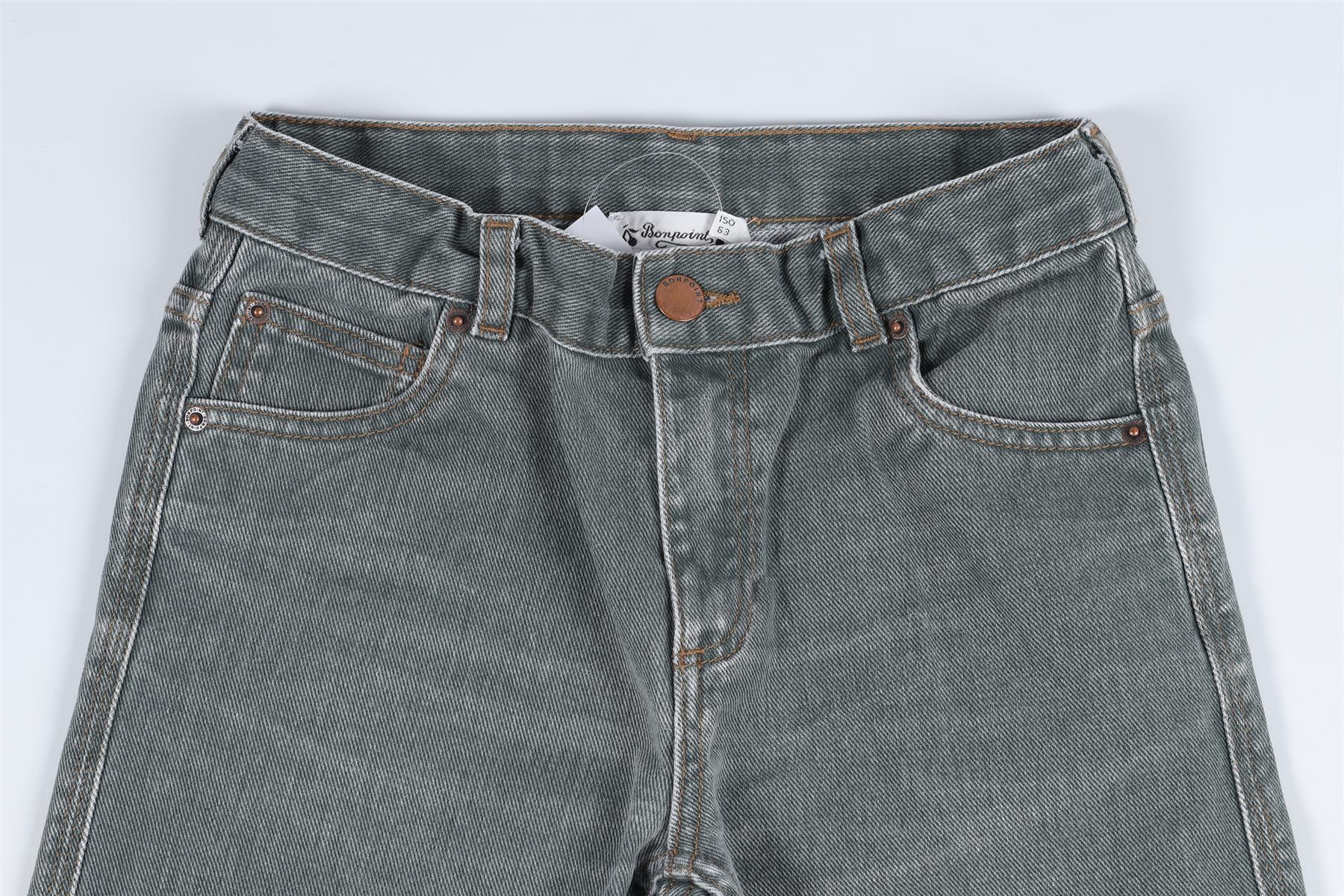 BONPOINT GREEN KIDS BOYS JEANS 12 YEARS - Image 3
