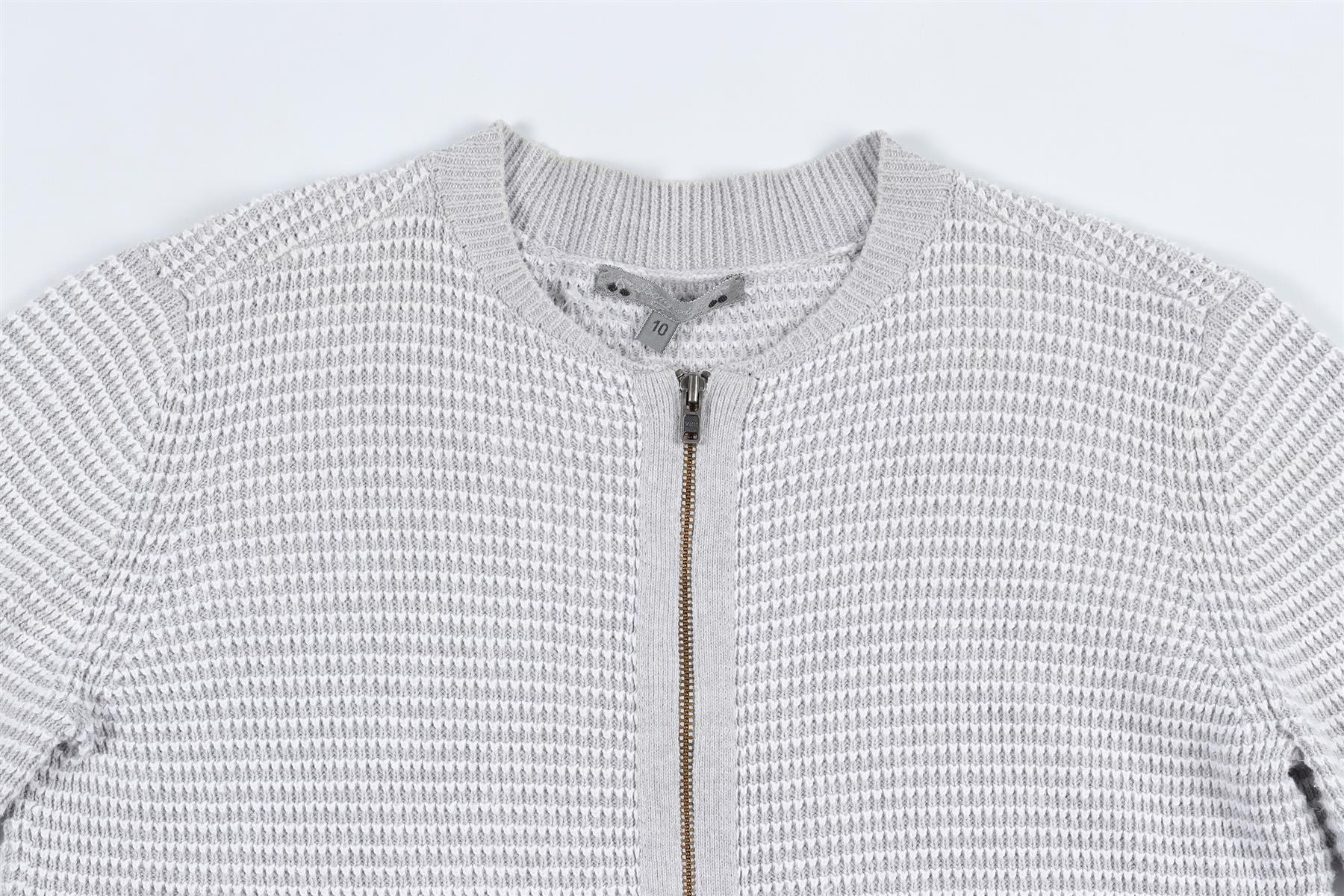 BONPOINT GREY KIDS BOYS CARDIGAN 10 YEARS - Image 3
