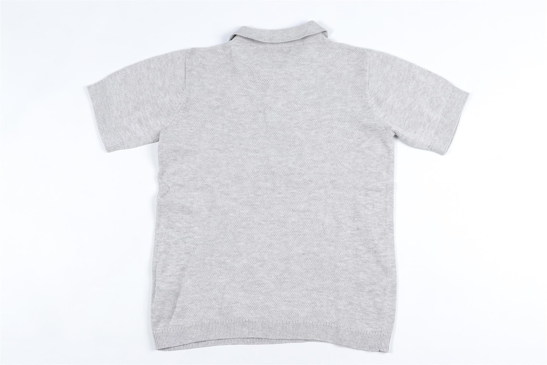 BONPOINT GREY KIDS BOYS POLO SHIRT 12 YEARS - Image 4