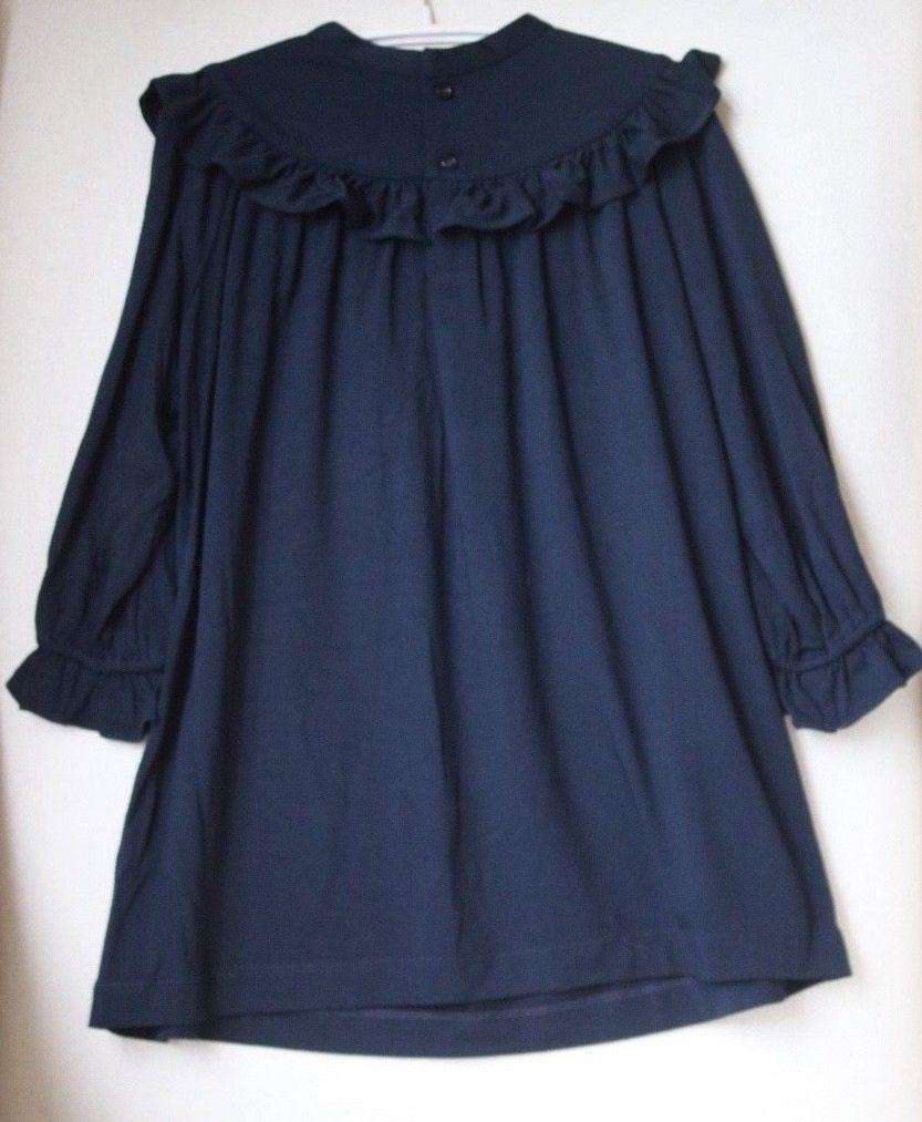 BONPOINT KIDS GIRLS BLACK DEVIKA DRESS 3 YEARS - Image 3