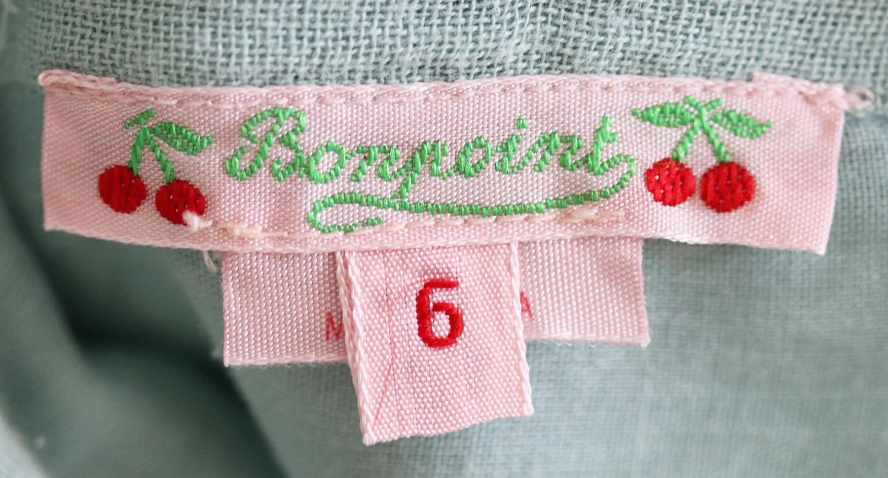 BONPOINT KIDS GIRLS EMBROIDERED MUSLIN DRESS 6 YEARS - Image 4