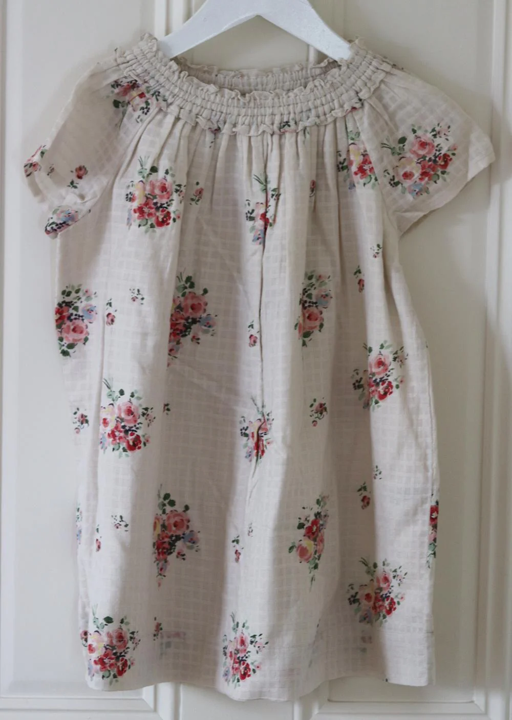 BONPOINT KIDS GIRLS FLORAL COTTON DRESS 6 YEARS - Image 2