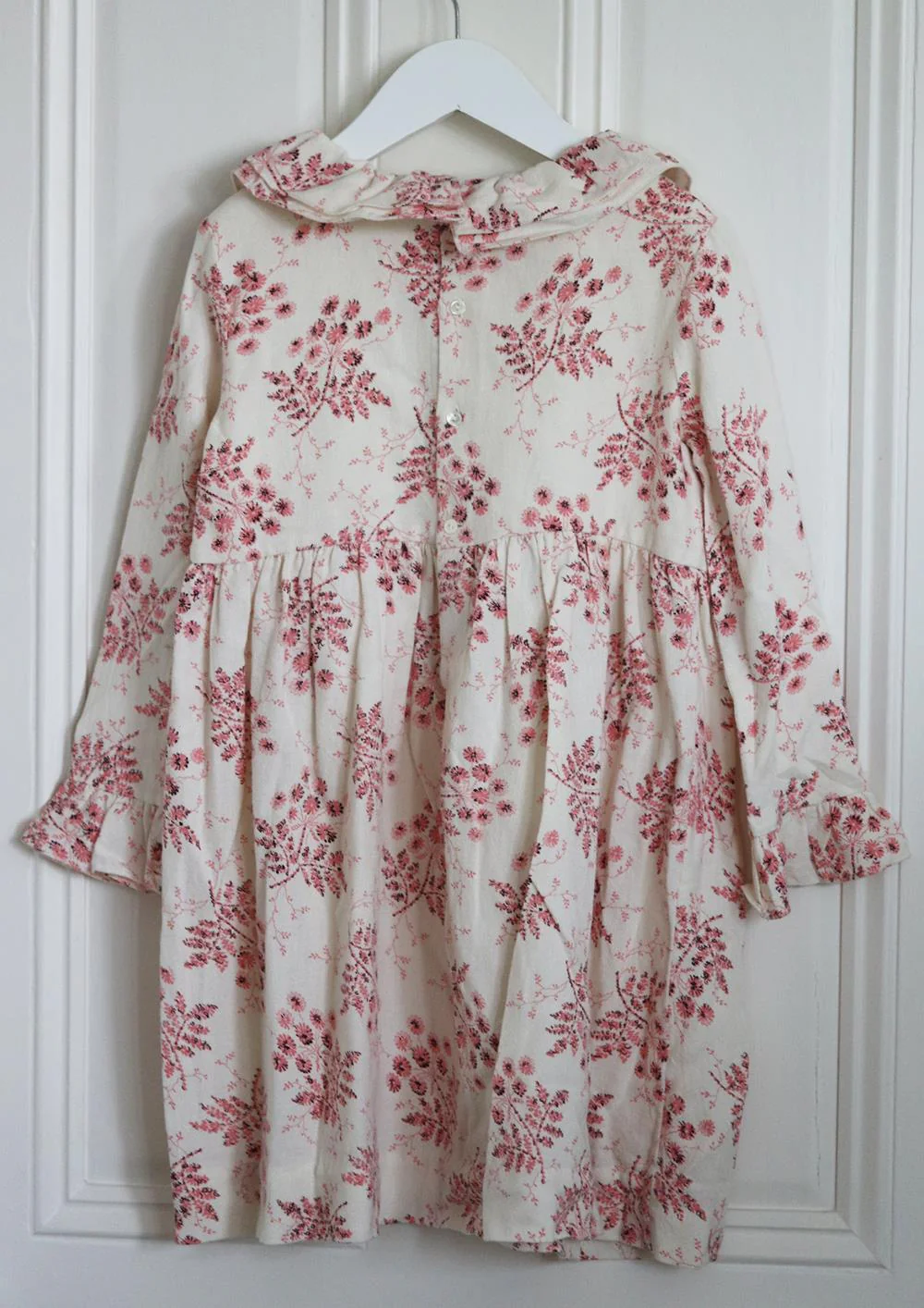 BONPOINT KIDS GIRLS FLORAL PRINT COTTON DRESS 6 YEARS - Image 3