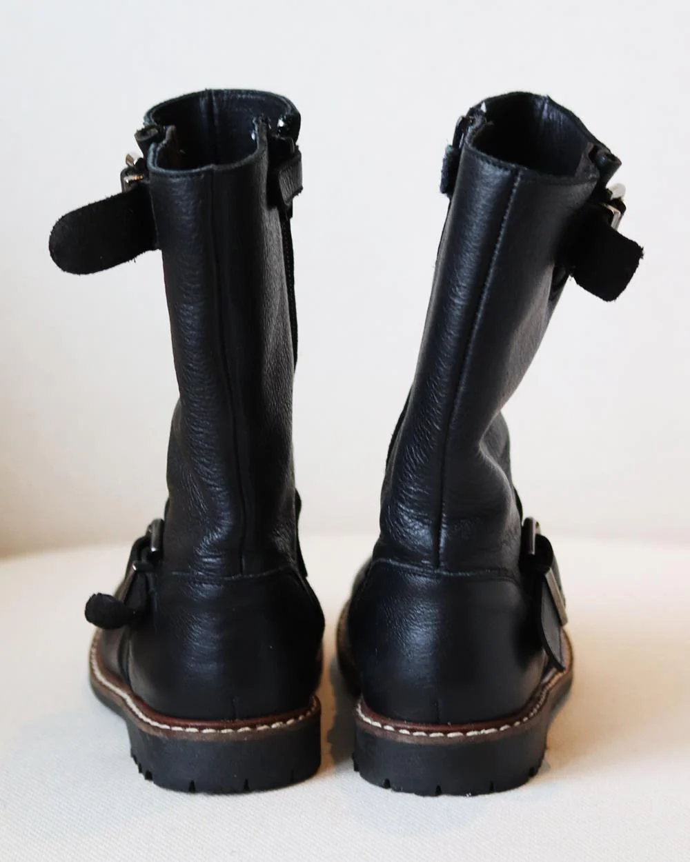 BONPOINT KIDS GIRLS LEATHER BOOTS EU 28 UK 10 - Image 4