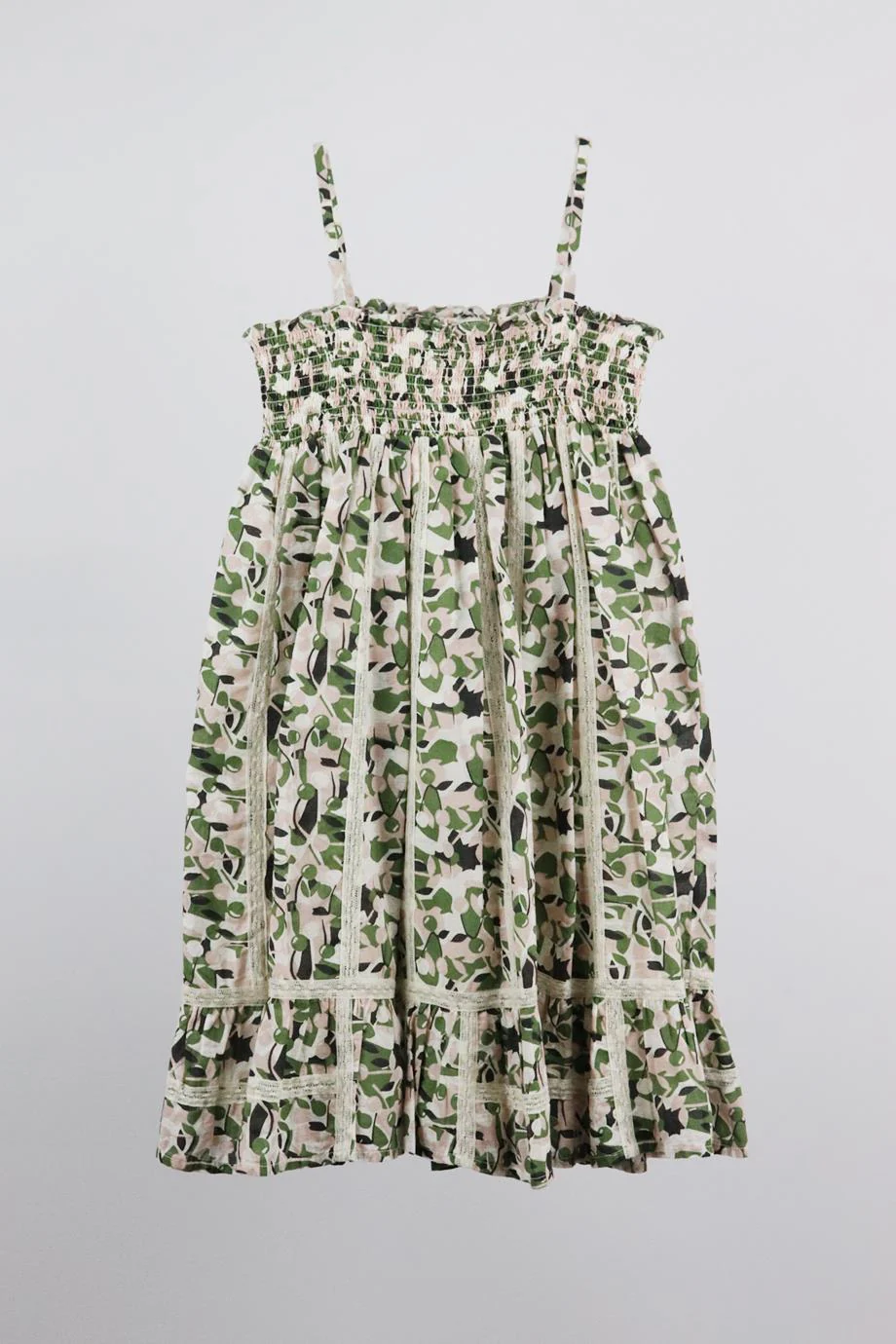 BONPOINT KIDS GIRLS PRINTED COTTON DRESS 8 YEARS - Image 2