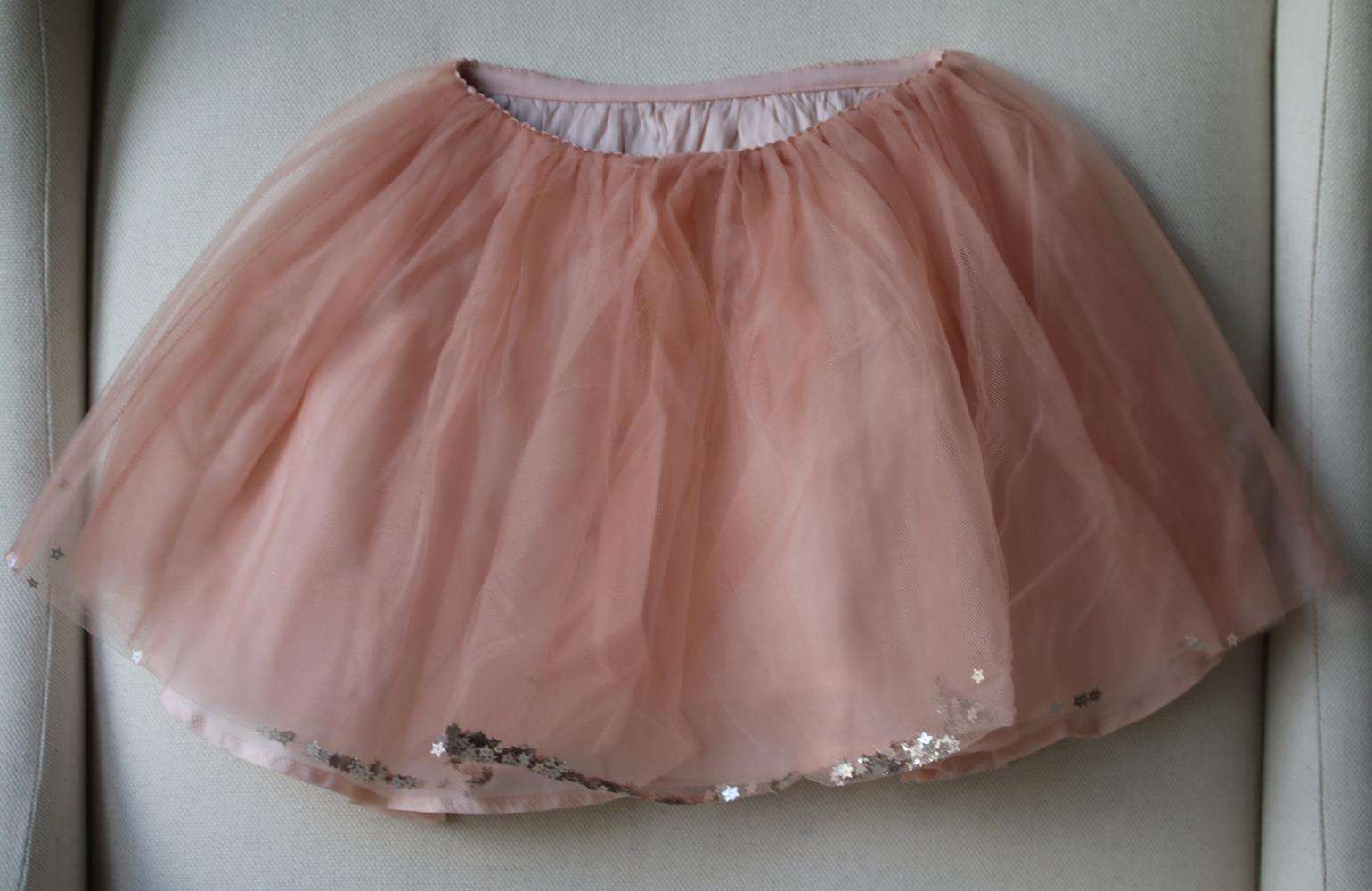 BONPOINT KIDS GIRLS SEQUIN EMBELLISHED TULLE SKIRT 6 YEARS - Image 2