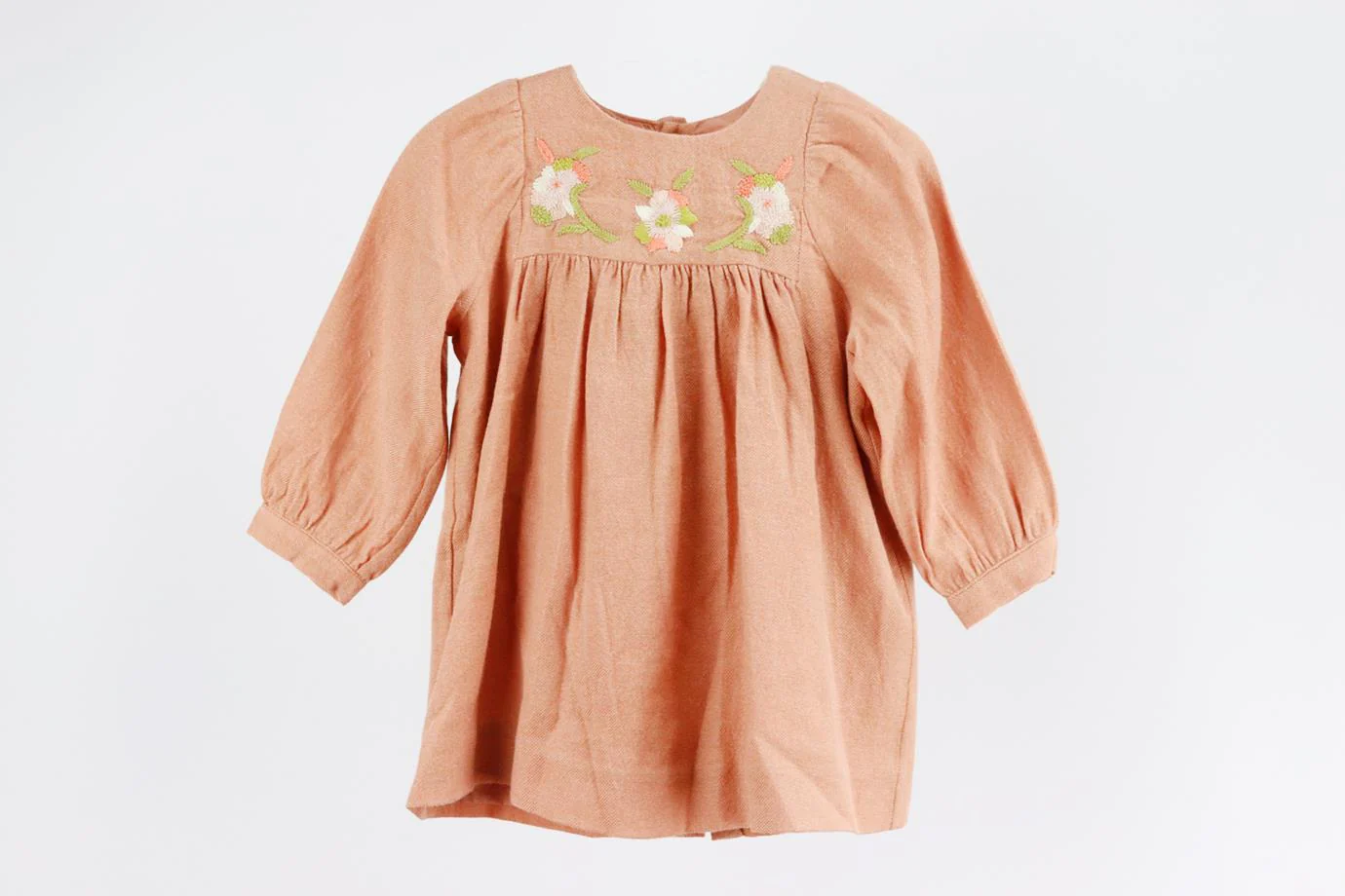 BONPOINT KIDS GIRLS SET OF TWO COTTON AND WOOL DRESS 18 MONTHS - Image 2