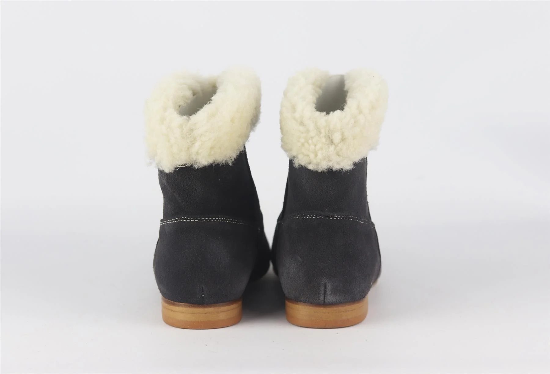 BONPOINT KIDS GIRLS SUEDE ANKLE BOOTS EU 31 UK 13 - Image 4