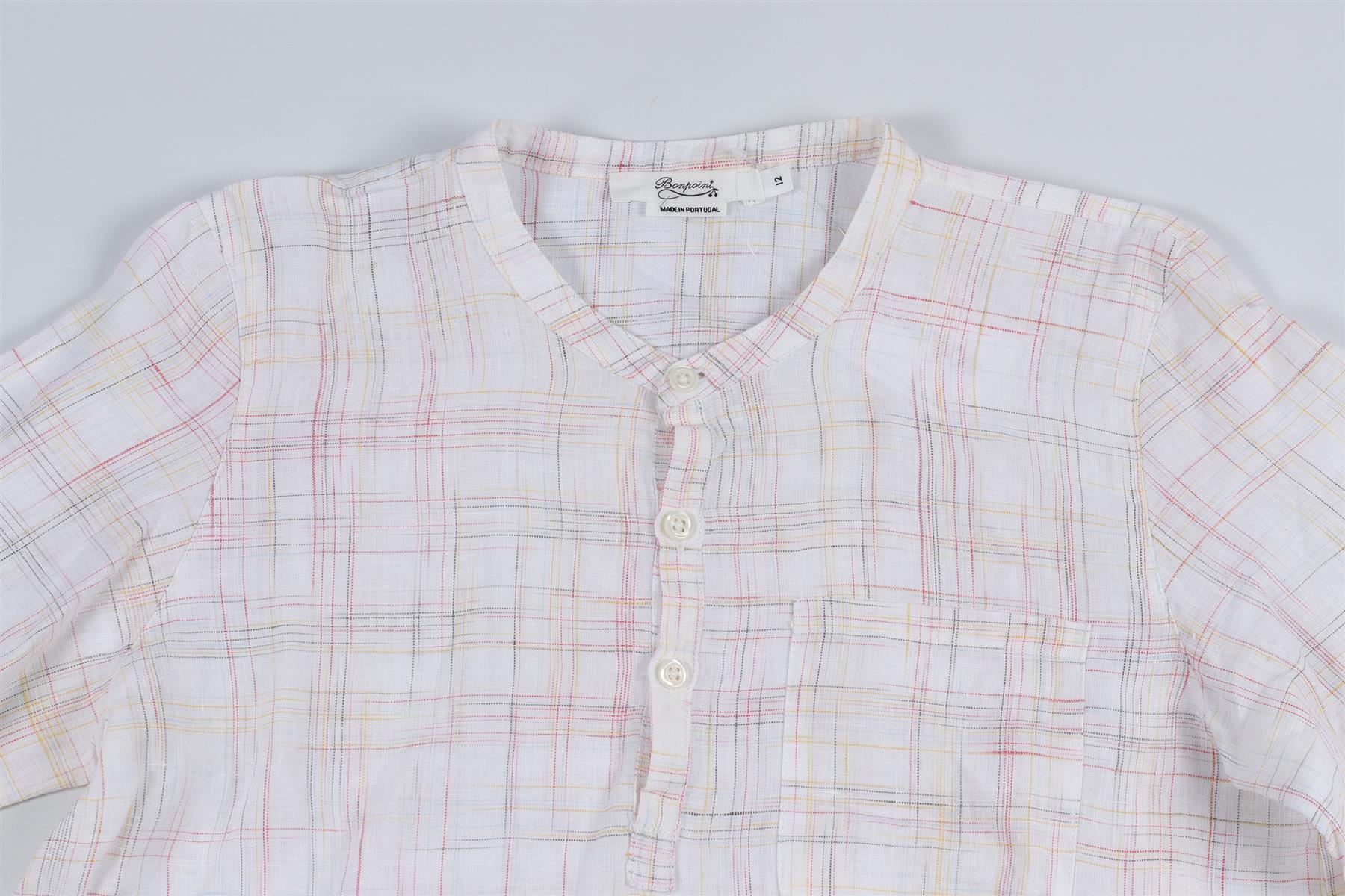 BONPOINT MULTI KIDS BOYS SHIRT 12 YEARS - Image 3