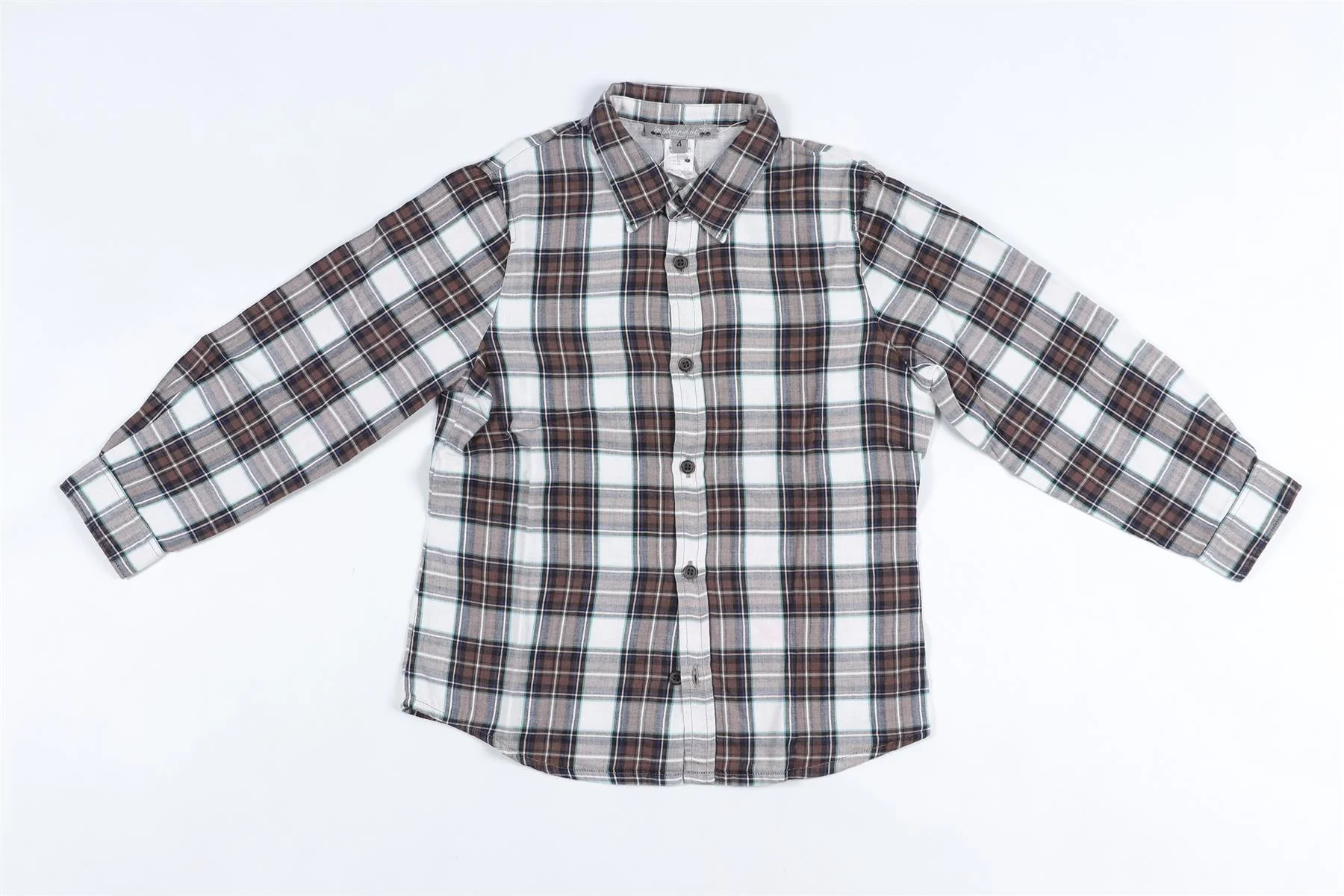 BONPOINT MULTI KIDS BOYS SHIRT 4 YEARS - Image 2