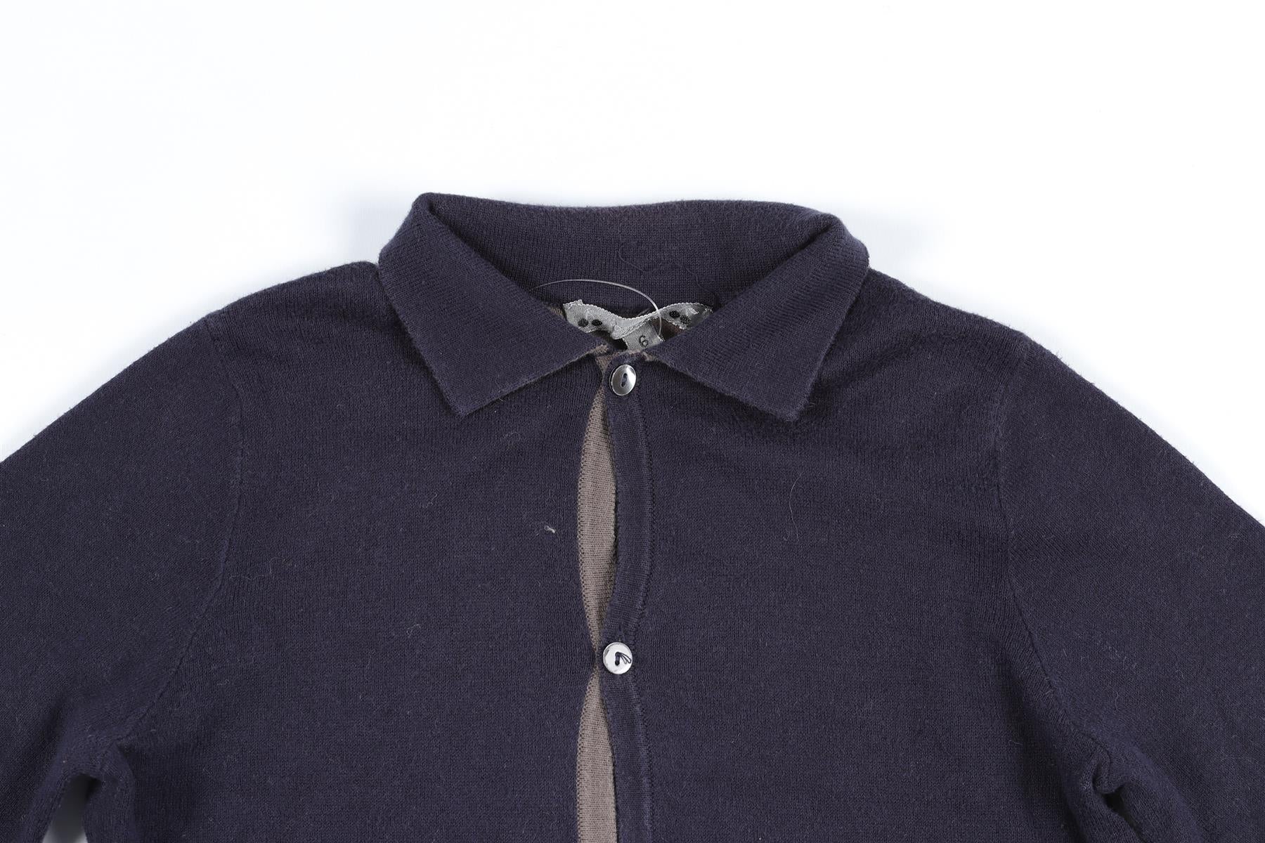 BONPOINT NAVY KIDS BOYS CARDIGAN 6 YEARS - Image 3