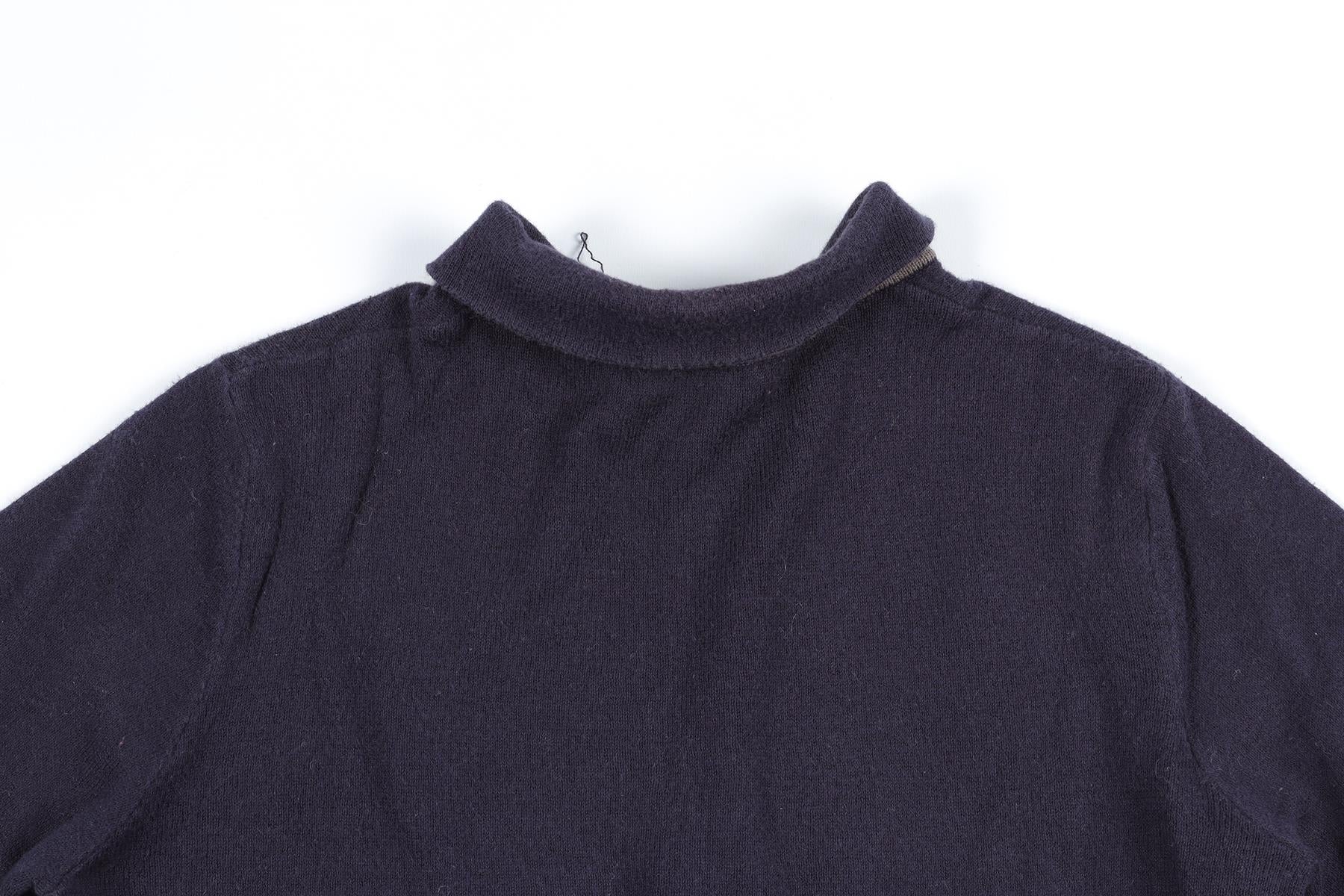 BONPOINT NAVY KIDS BOYS CARDIGAN 6 YEARS - Image 5