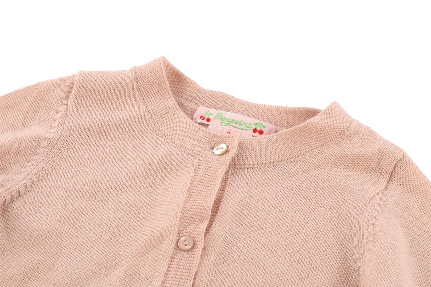 BONPOINT PINK KIDS GIRLS CARDIGAN 2 YEARS - Image 3