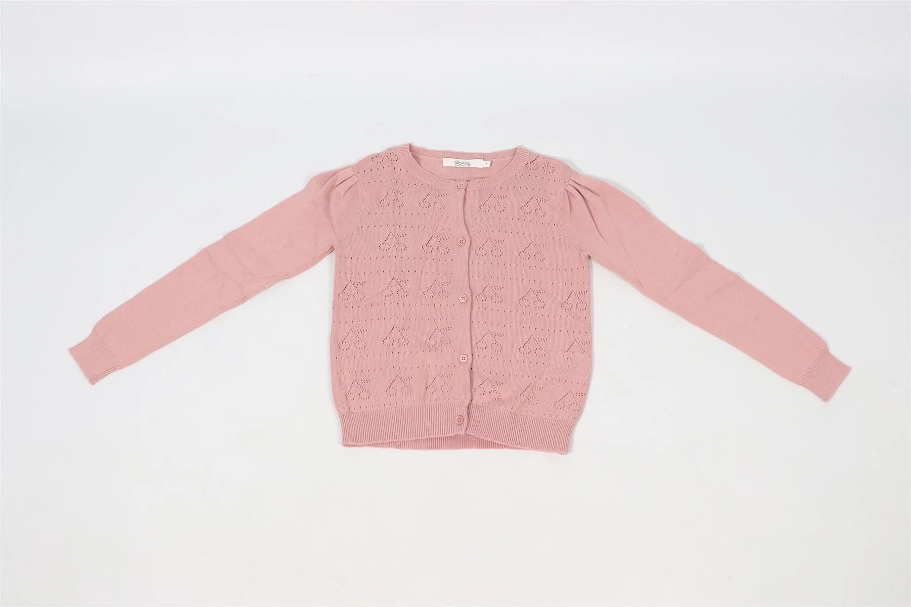 BONPOINT PINK KIDS GIRLS COTTON CARDIGAN 8 YEARS - Image 2