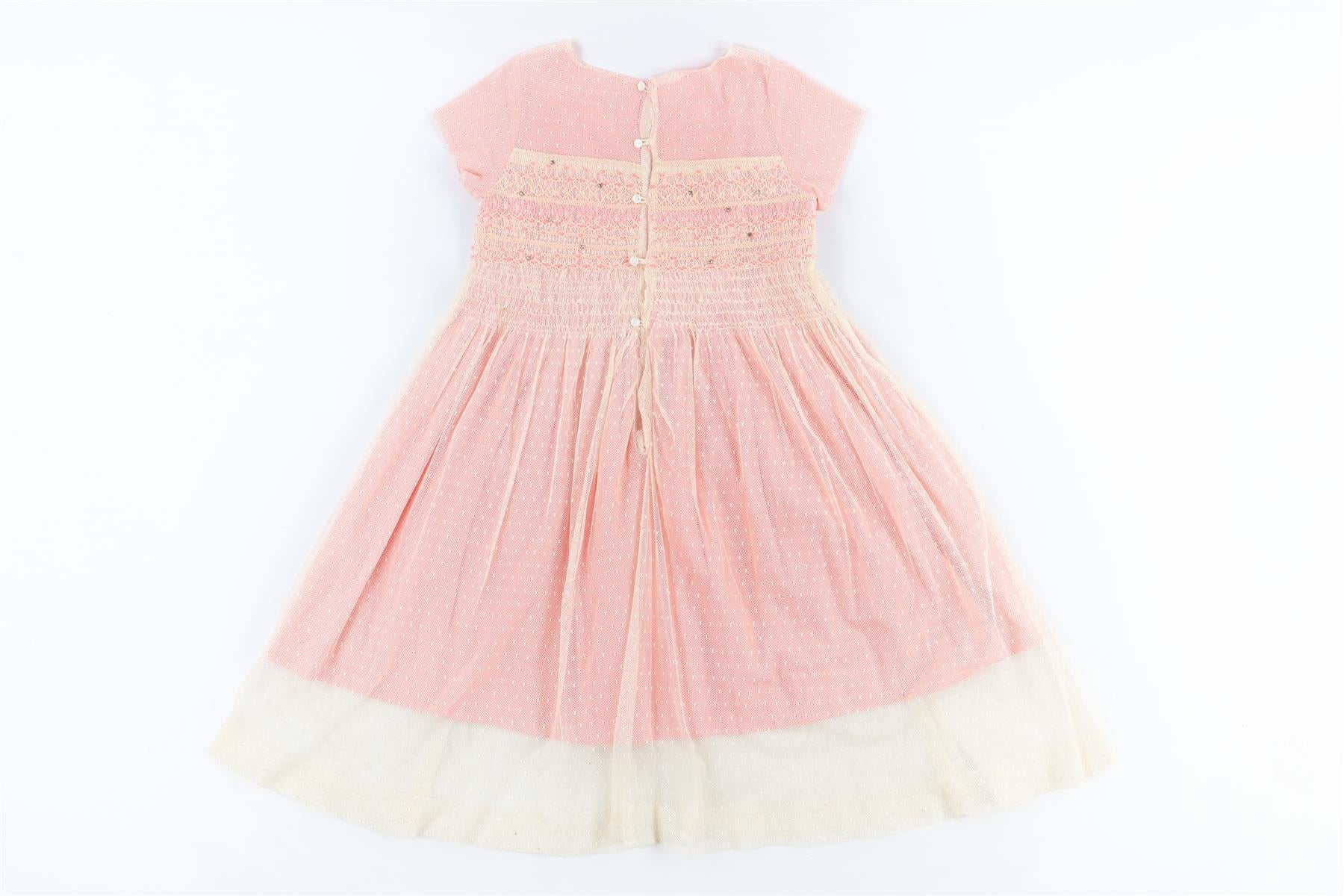 Bonpoint Pink Kids Girls Dress 10 Years - Image 4