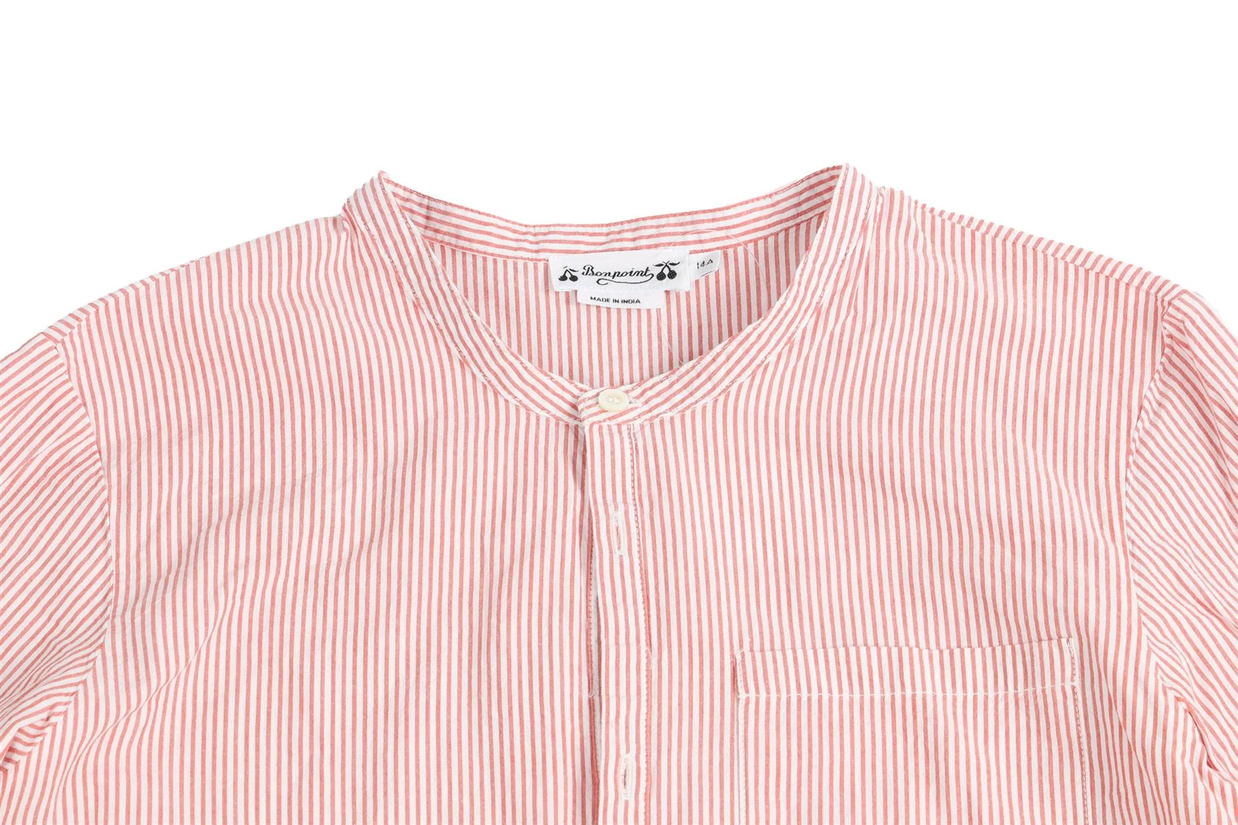 BONPOINT RED TEEN BOYS SHIRT 14 YEARS - Image 2