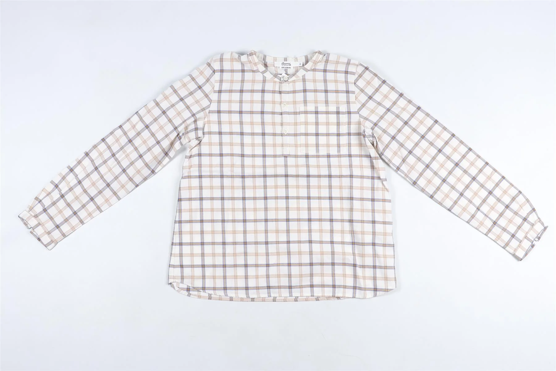 BONPOINT WHITE KIDS BOYS SHIRT 12 YEARS - Image 2