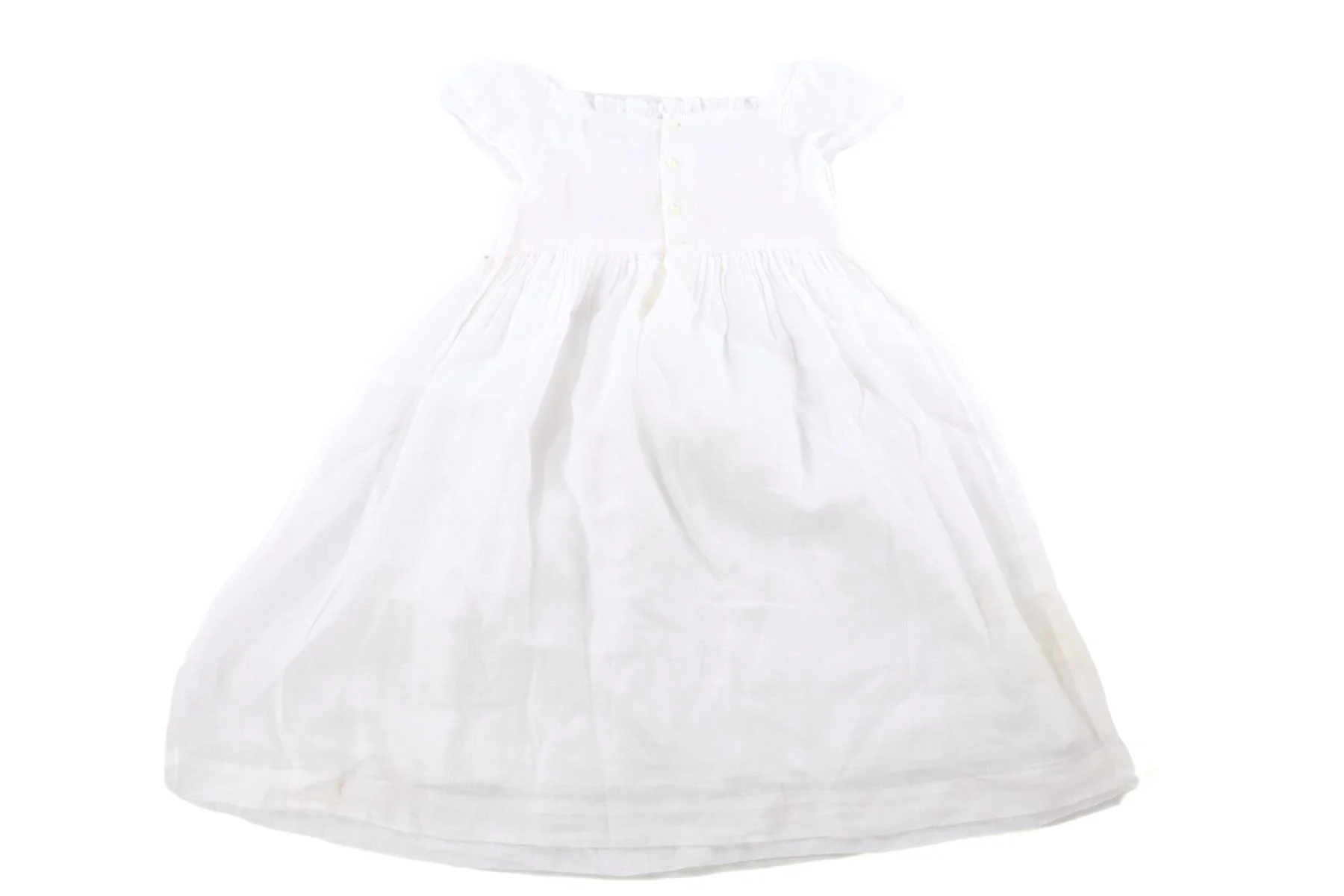 BONPOINT WHITE KIDS GIRLS DRESS 6 YEARS - Image 4