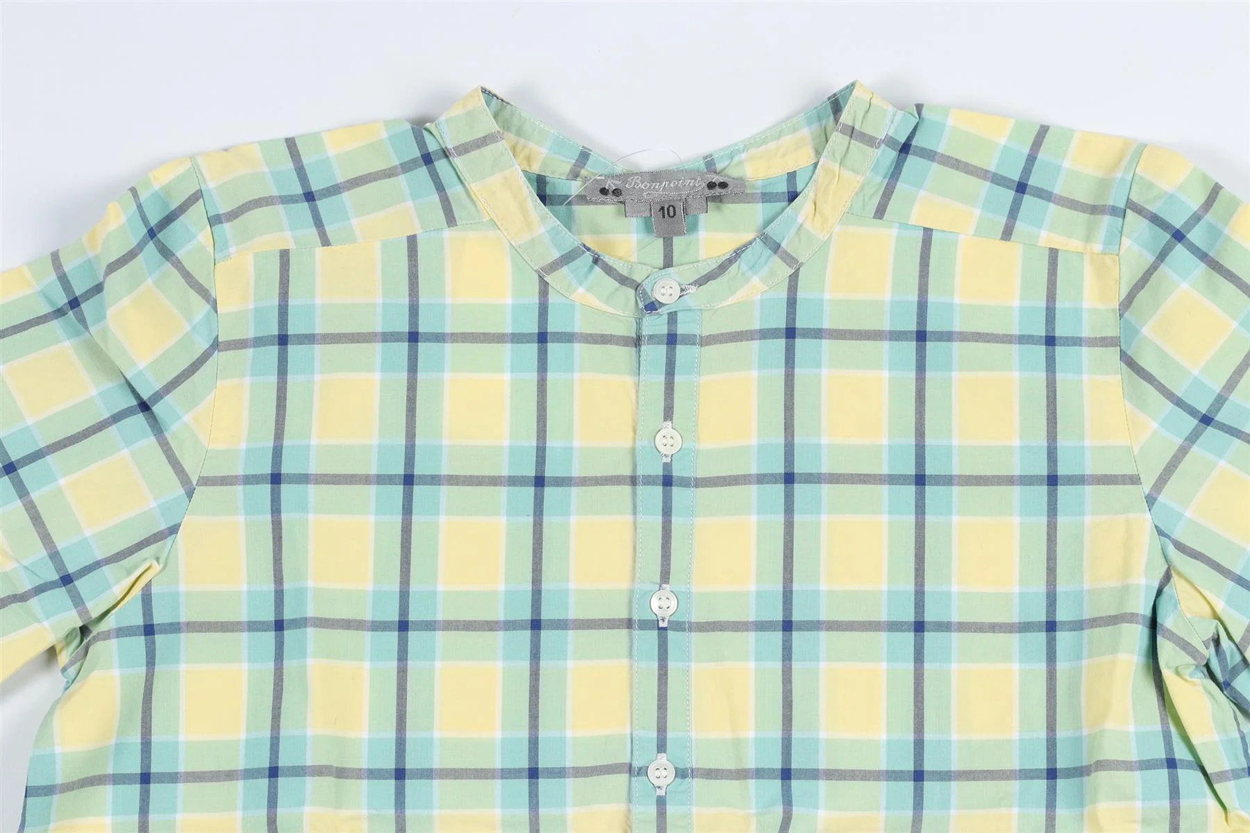 BONPOINT YELLOW KIDS BOYS SHIRT 10 YEARS - Image 3