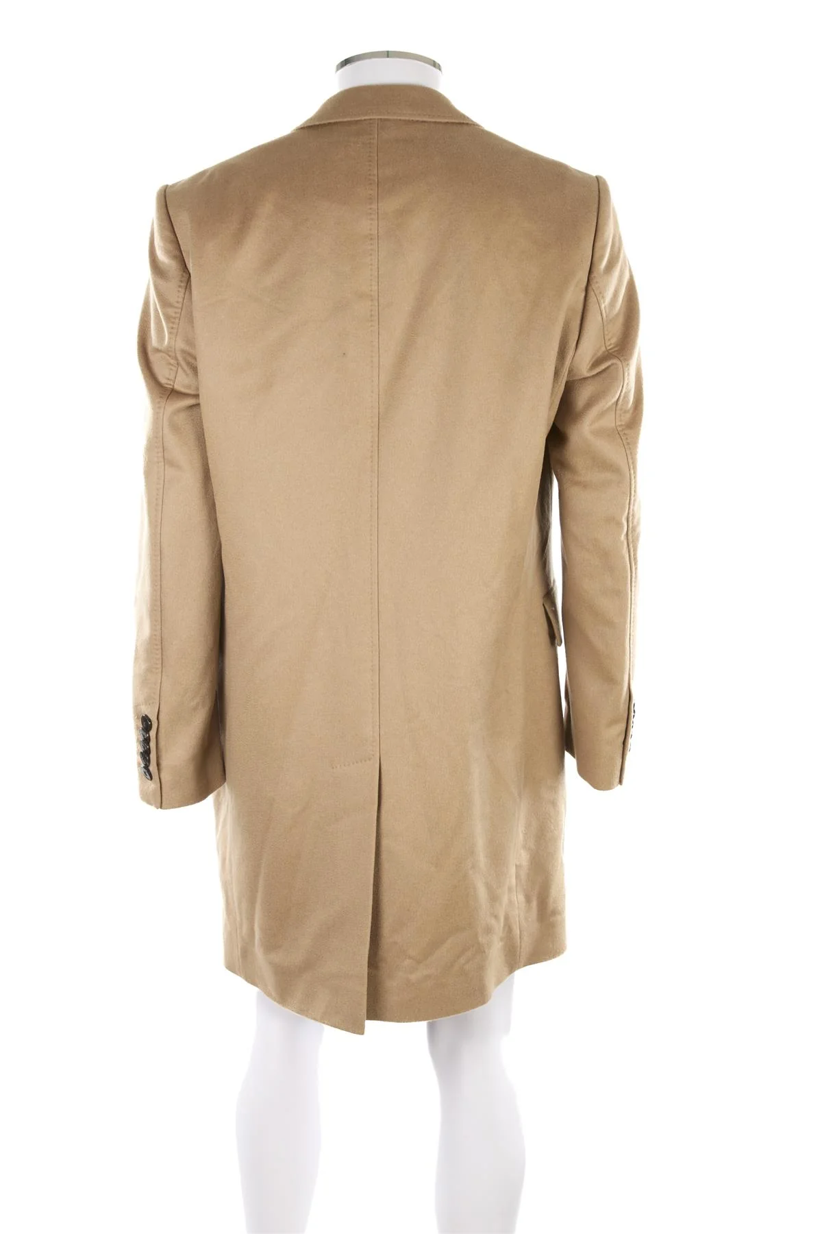 BOSS BEIGE MEN'S WOOL COAT UK/US 40 FR 50 IT 50 - Image 4