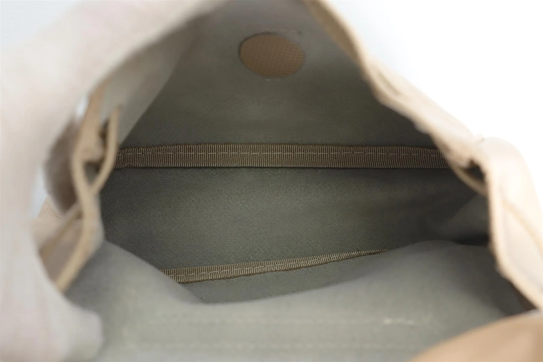 BOTTEGA VENETA BEIGE VINTAGE LEATHER BACKPACK - Image 10