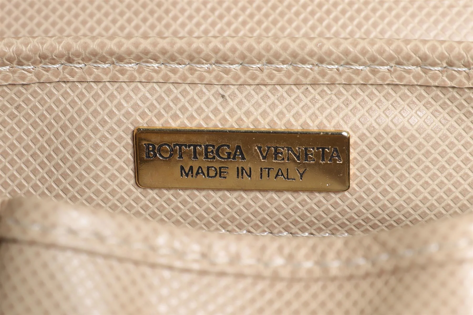 BOTTEGA VENETA BEIGE VINTAGE LEATHER BACKPACK - Image 9