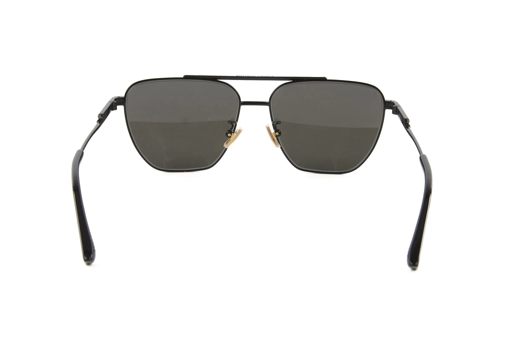 BOTTEGA VENETA BLACK D FRAME METAL SUNGLASSES - Image 4
