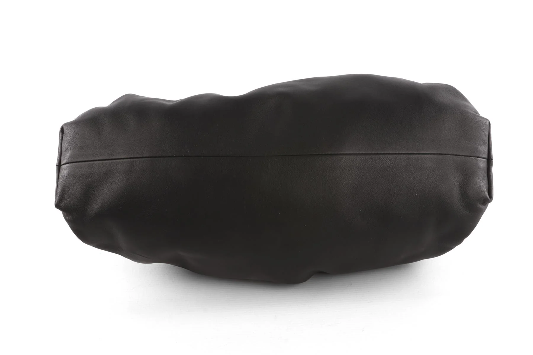 BOTTEGA VENETA BLACK POUCH LEATHER CLUTCH - Image 7