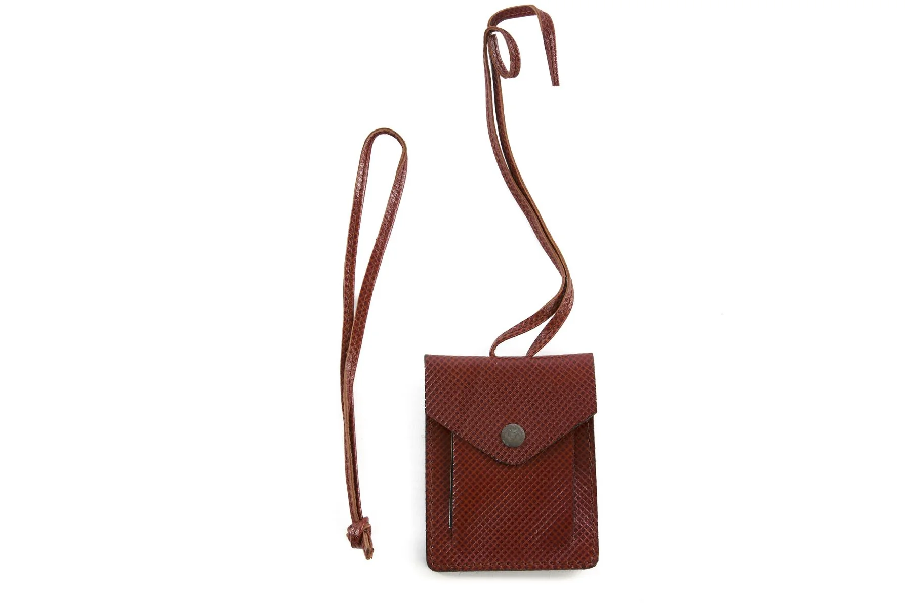BOTTEGA VENETA BLACK VINTAGE MARCO POLO LEATHER TOTE BAG - Image 10