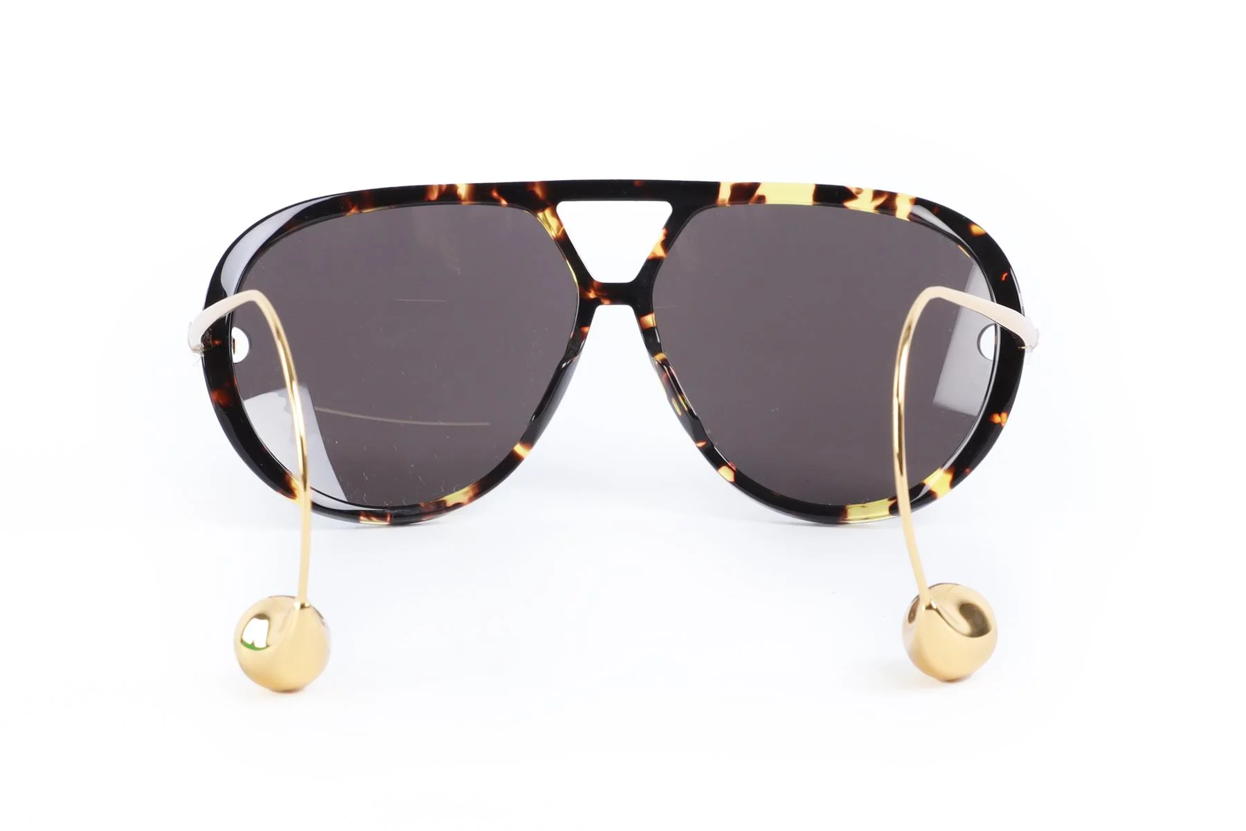 BOTTEGA VENETA BROWN FRAME SUNGLASSES - Image 4