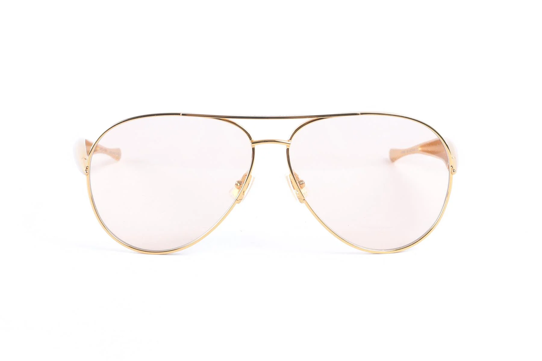 BOTTEGA VENETA GOLD FRAME SUNGLASSES - Image 3