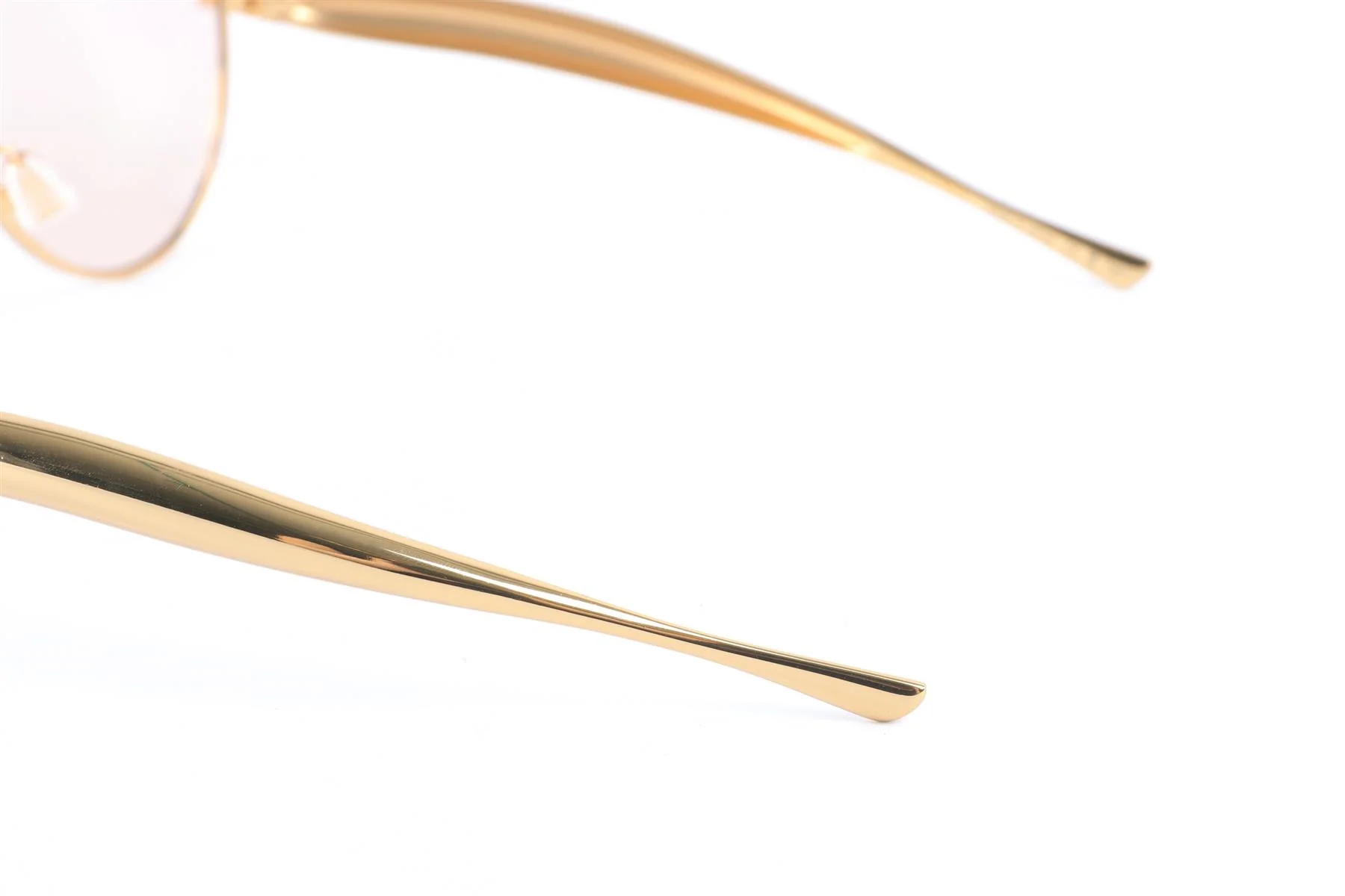 BOTTEGA VENETA GOLD FRAME SUNGLASSES - Image 6